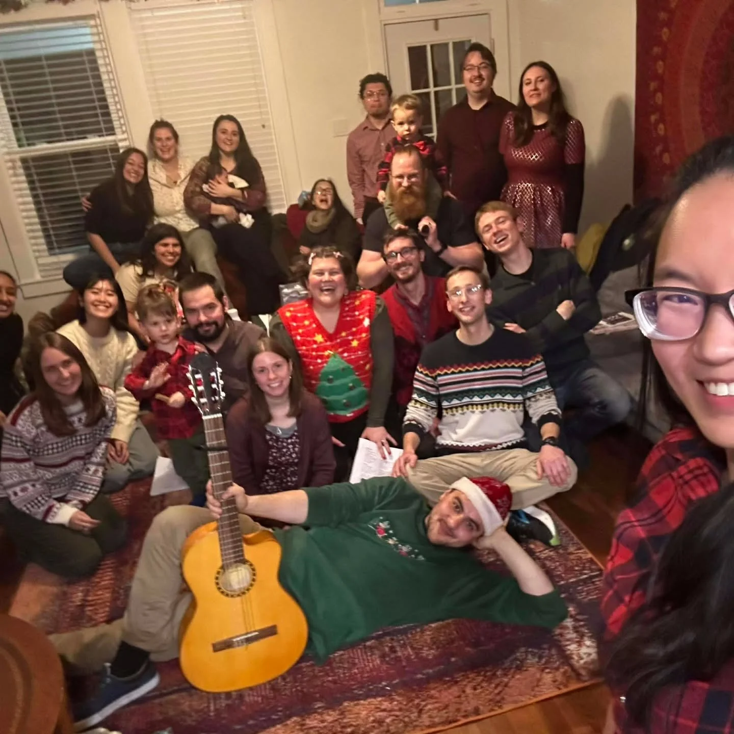 Joy Hammond, Shalom Project alumna and board member, organized and hosted her annual Christmas party! It was a great time celebrating with lots of former Shalom project participants and other friends and community members!