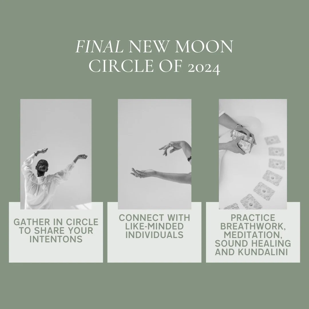 Reminder for the final in person workshop in the UK of the year - happening on the 1st December, at Soul Studio, Primrose Hill. 🌑

Join our New Moon Women&rsquo;s Circle to embrace the cleansing energy of the new moon and set intentions with Kundali