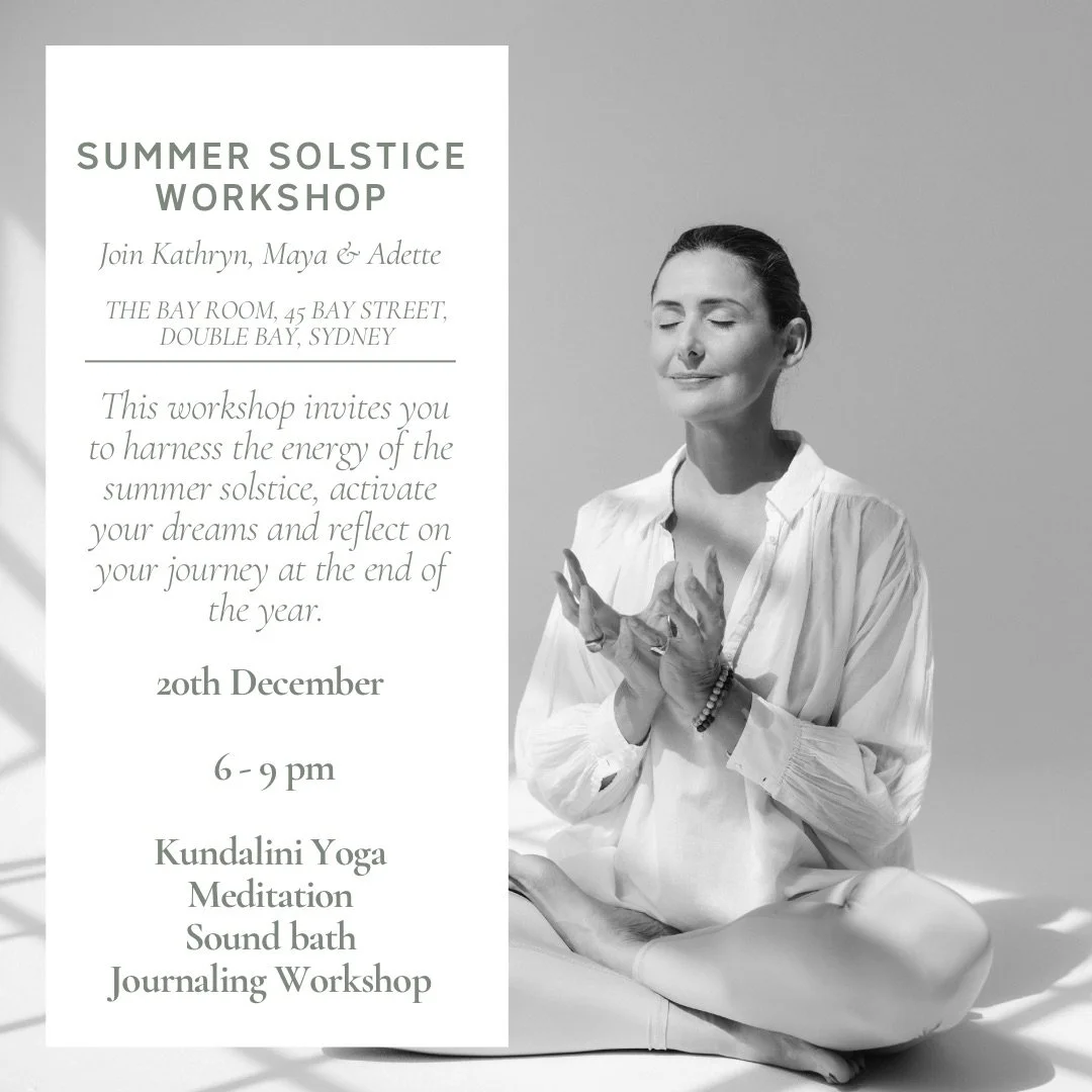 I&rsquo;m really excited to be returning to Sydney for this in-person Solstice gathering! Join me, Adette and Maya to celebrate the longest day of the year, honouring the light, abundance, and growth of the season.

When: Friday, 20 December, 6-9pm
W