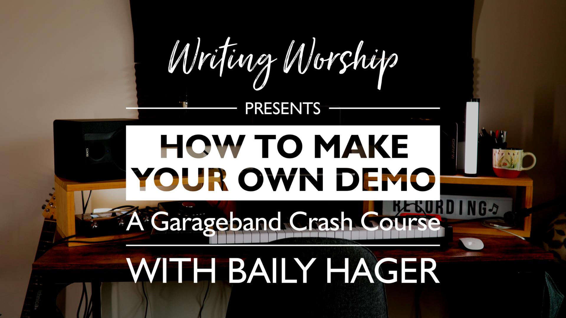 How To Make Your Own Demo (A Garageband Crash Course)