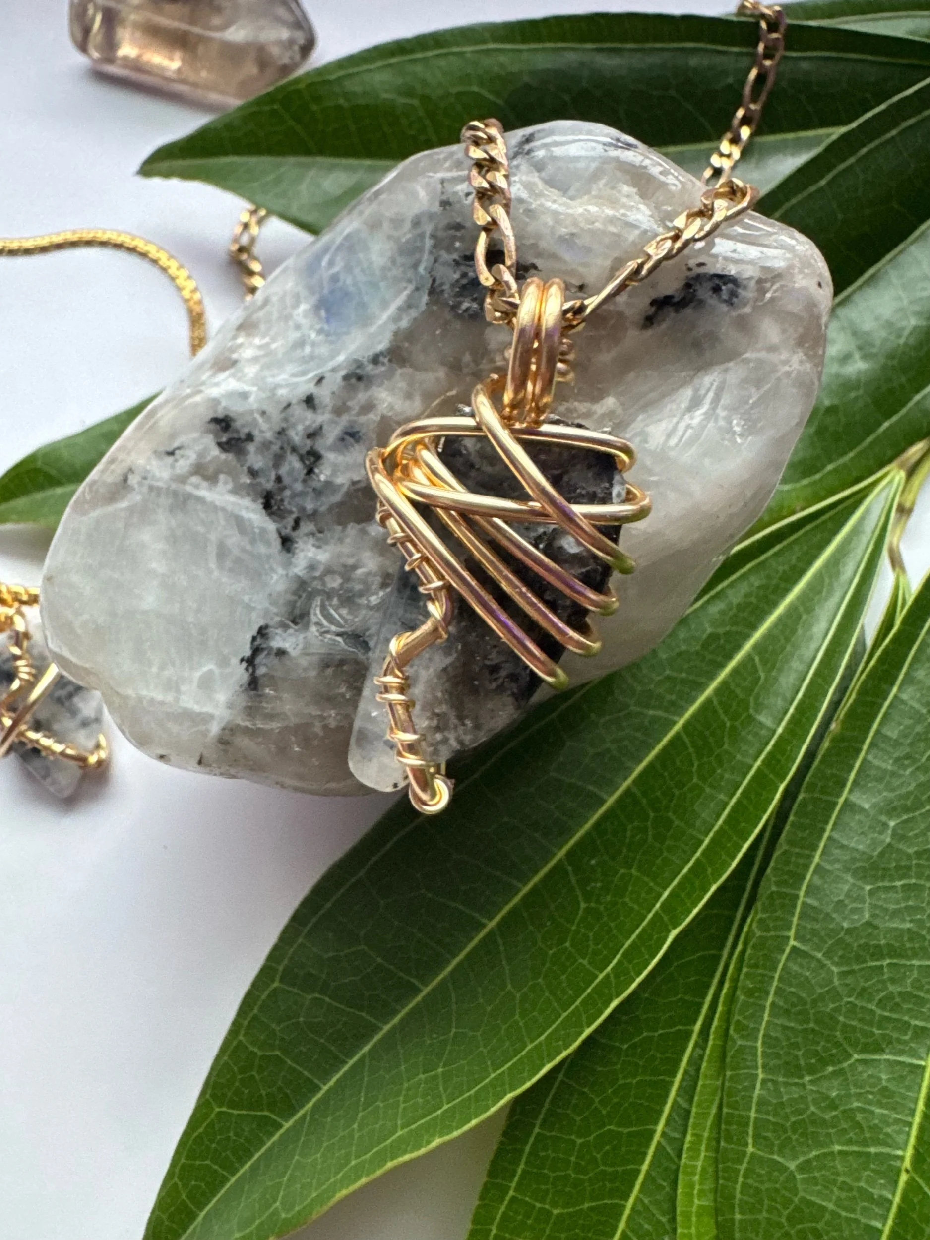 Many Happy Moons Necklace ( NEW )