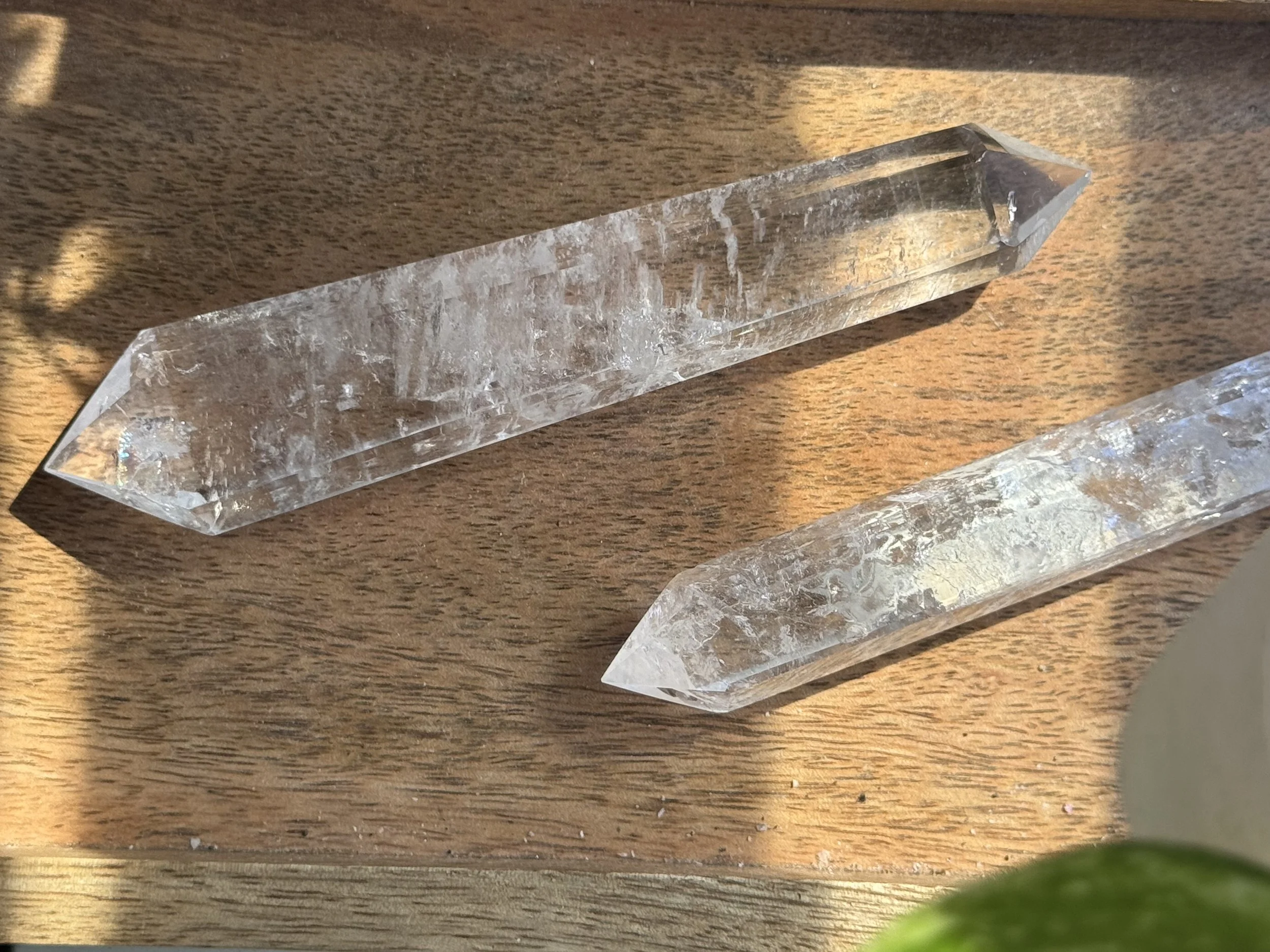 Double-terminated Clear Quartz / Rock Crystal ( NEW )
