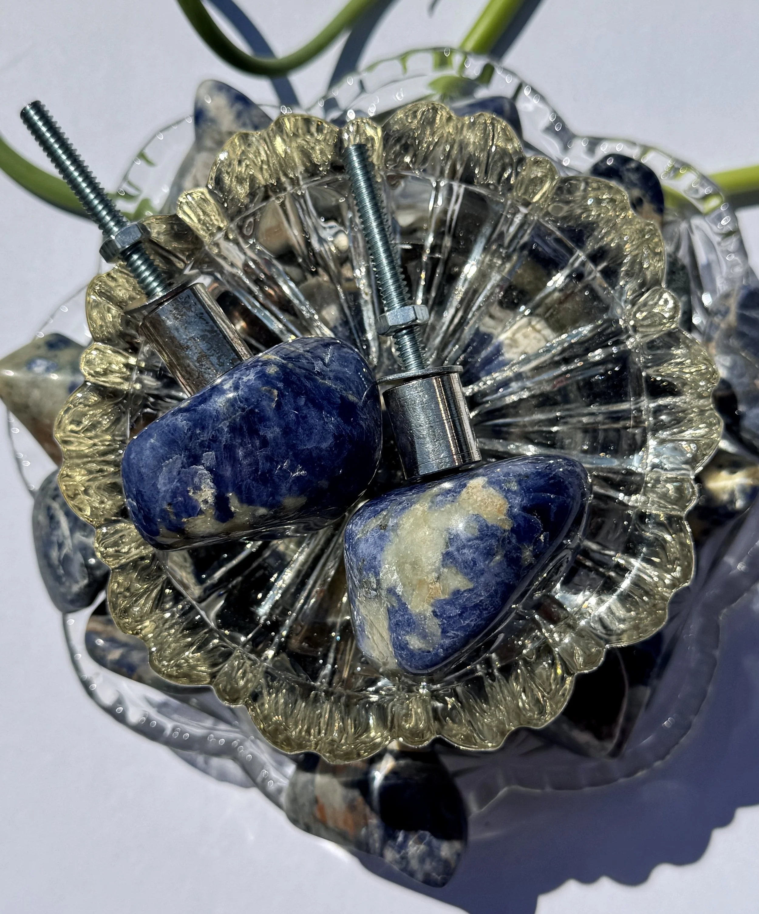 Sodalite Vanity Knobs NEW)