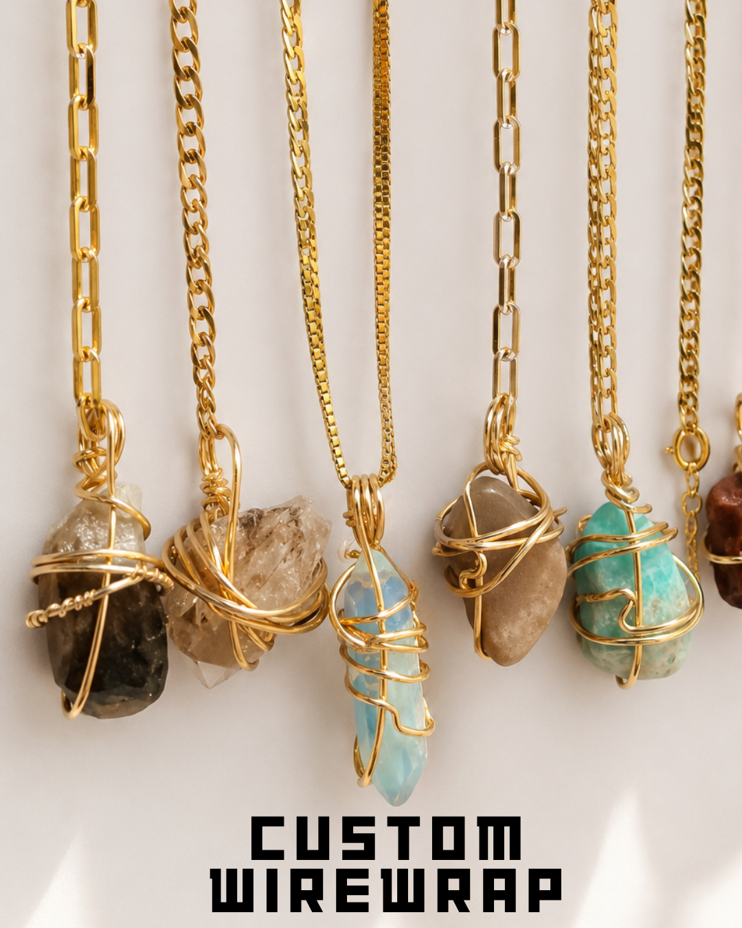 Custom Wire Necklace ( Top Seller )
