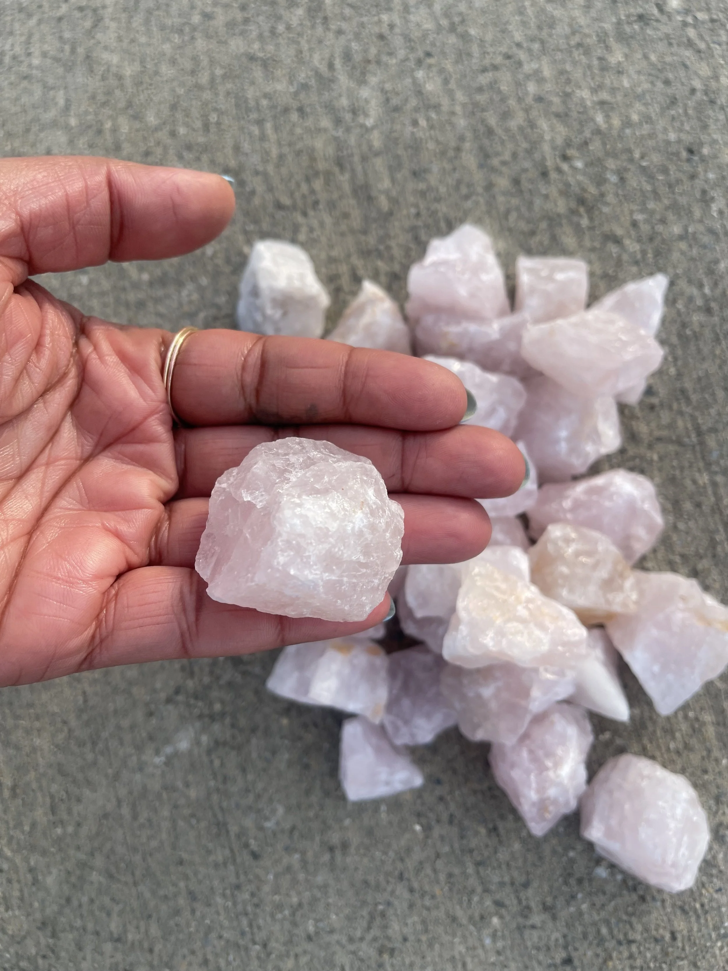 Rose Quartz Raw Stone