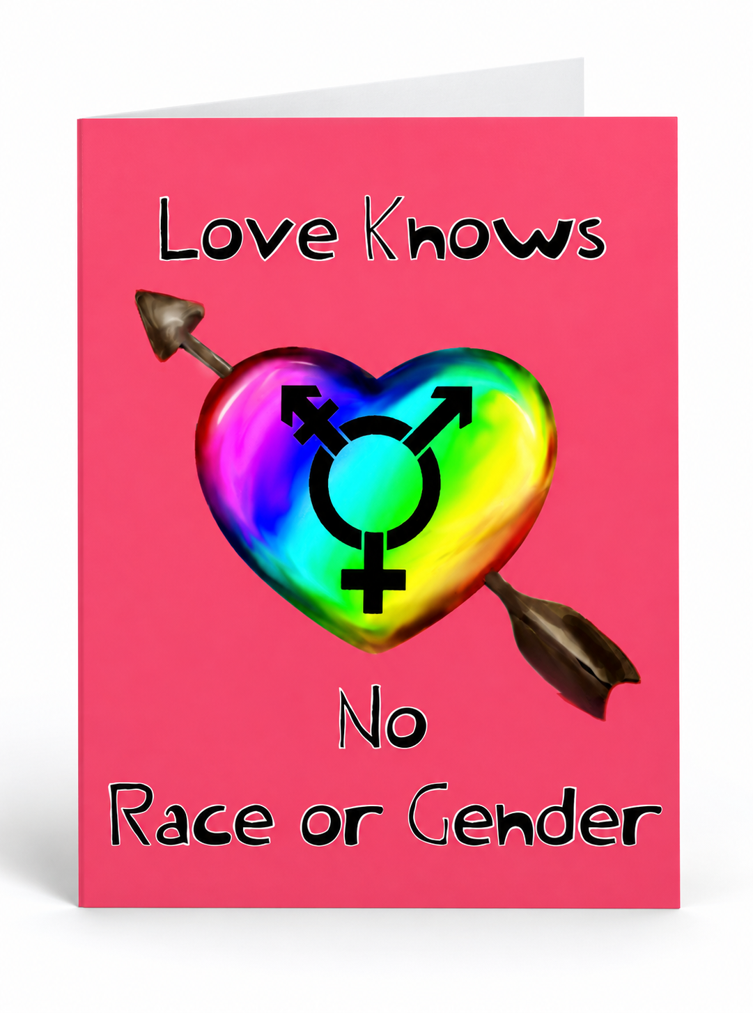 Love Knows No Gender  Birthday Card