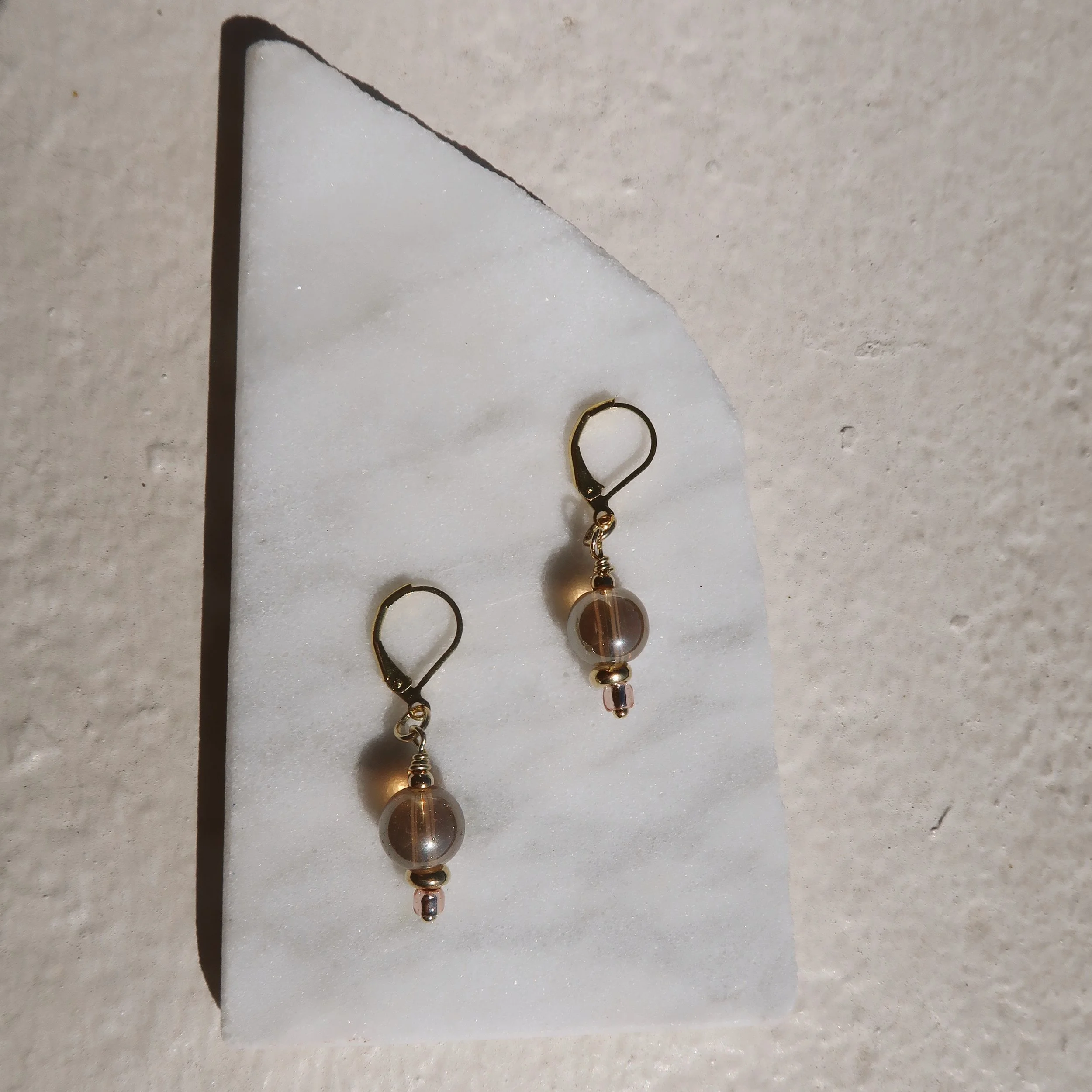 ChampagneEarringsonMarble02.JPG