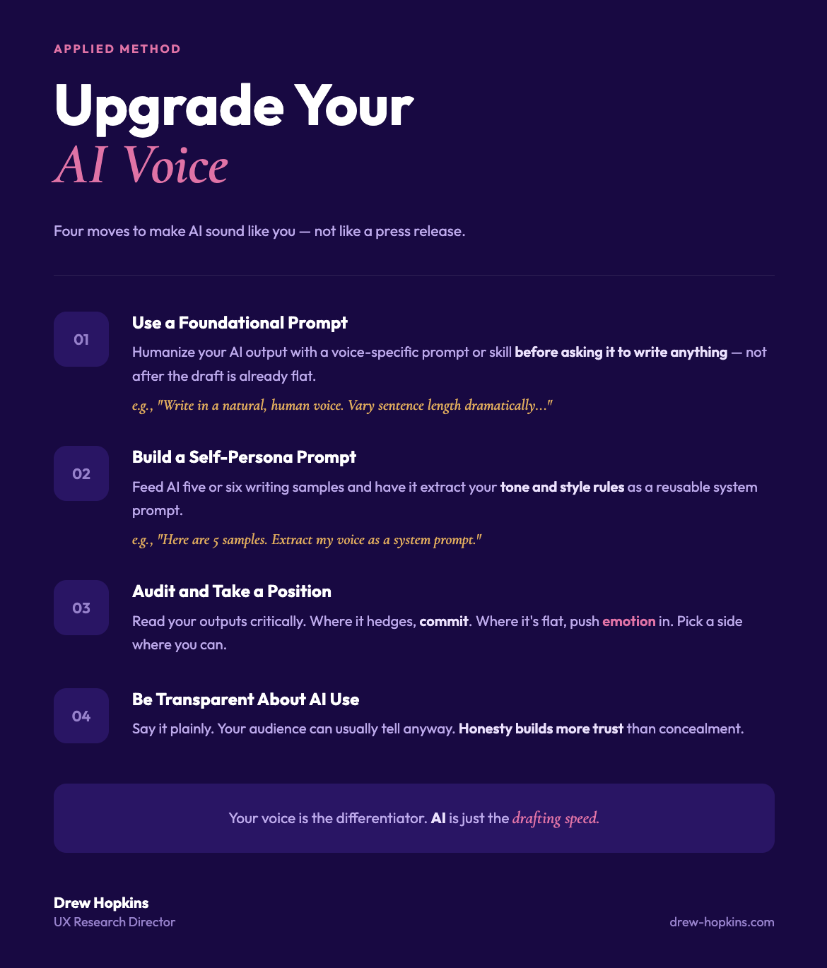 Upgrade Your AI Voice