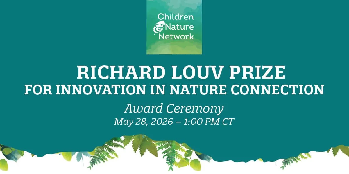 Richard Louv Prize for Innovation in Nature Connection Award Ceremony