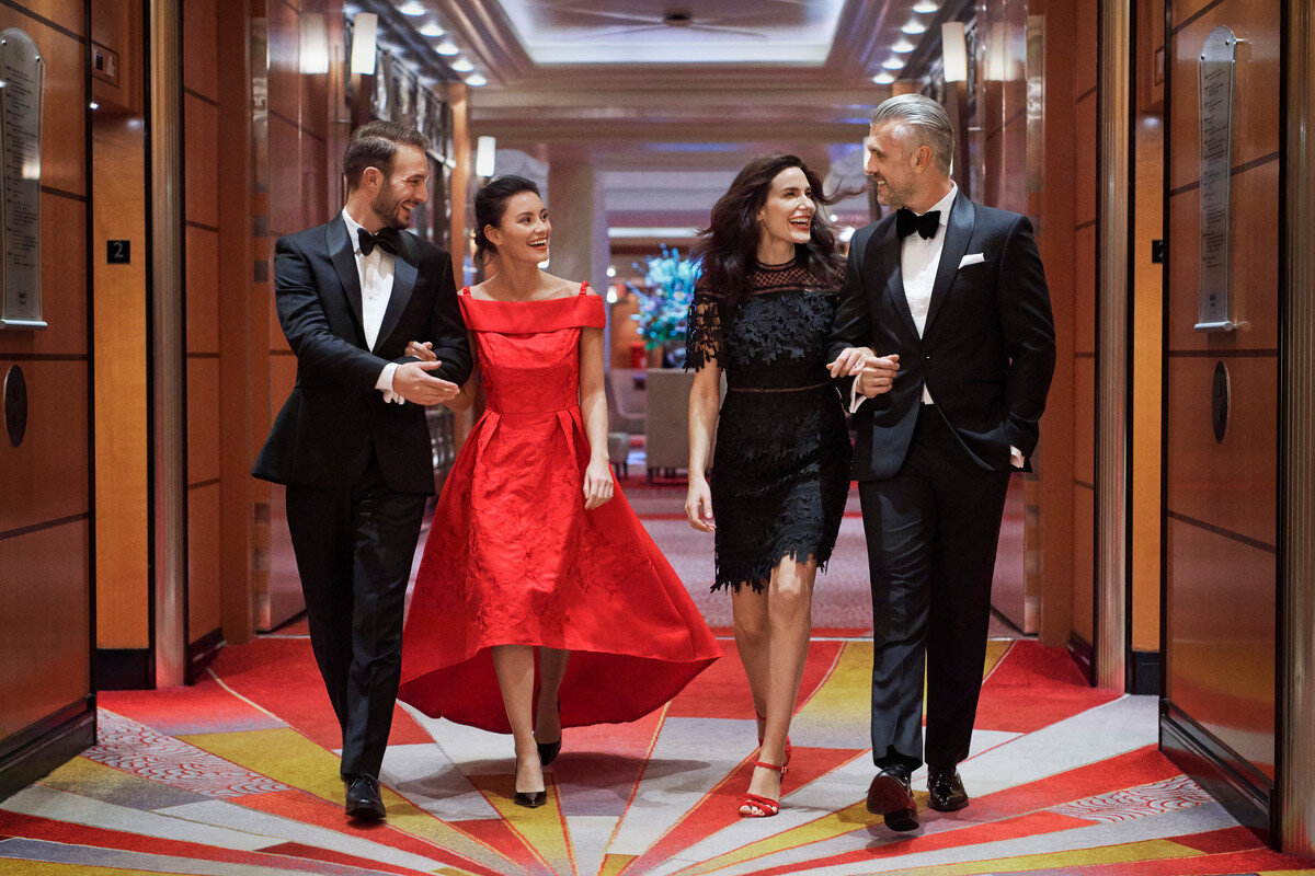 Cunard - Queen Mary 2, Gala Evening