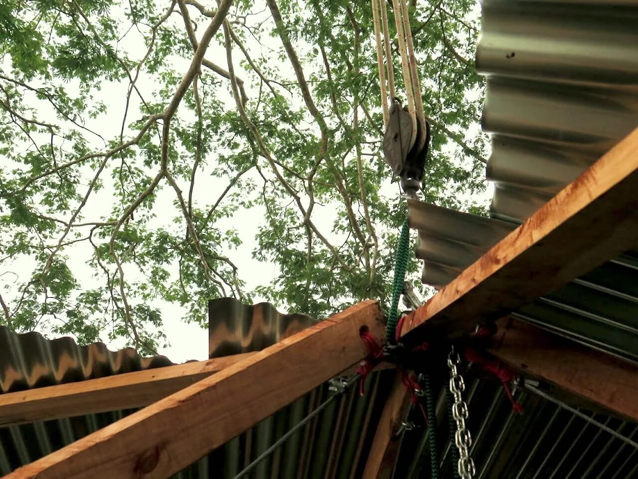 Shipyard Office: Aerial Construction