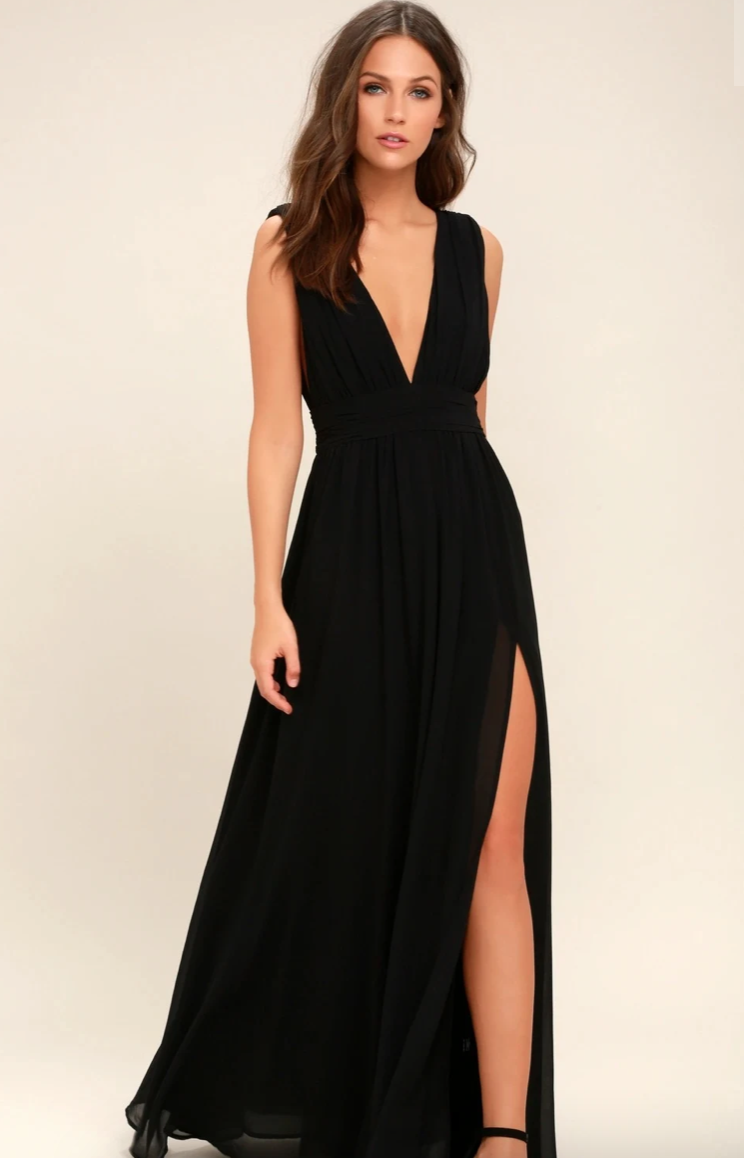 The perfect black dress