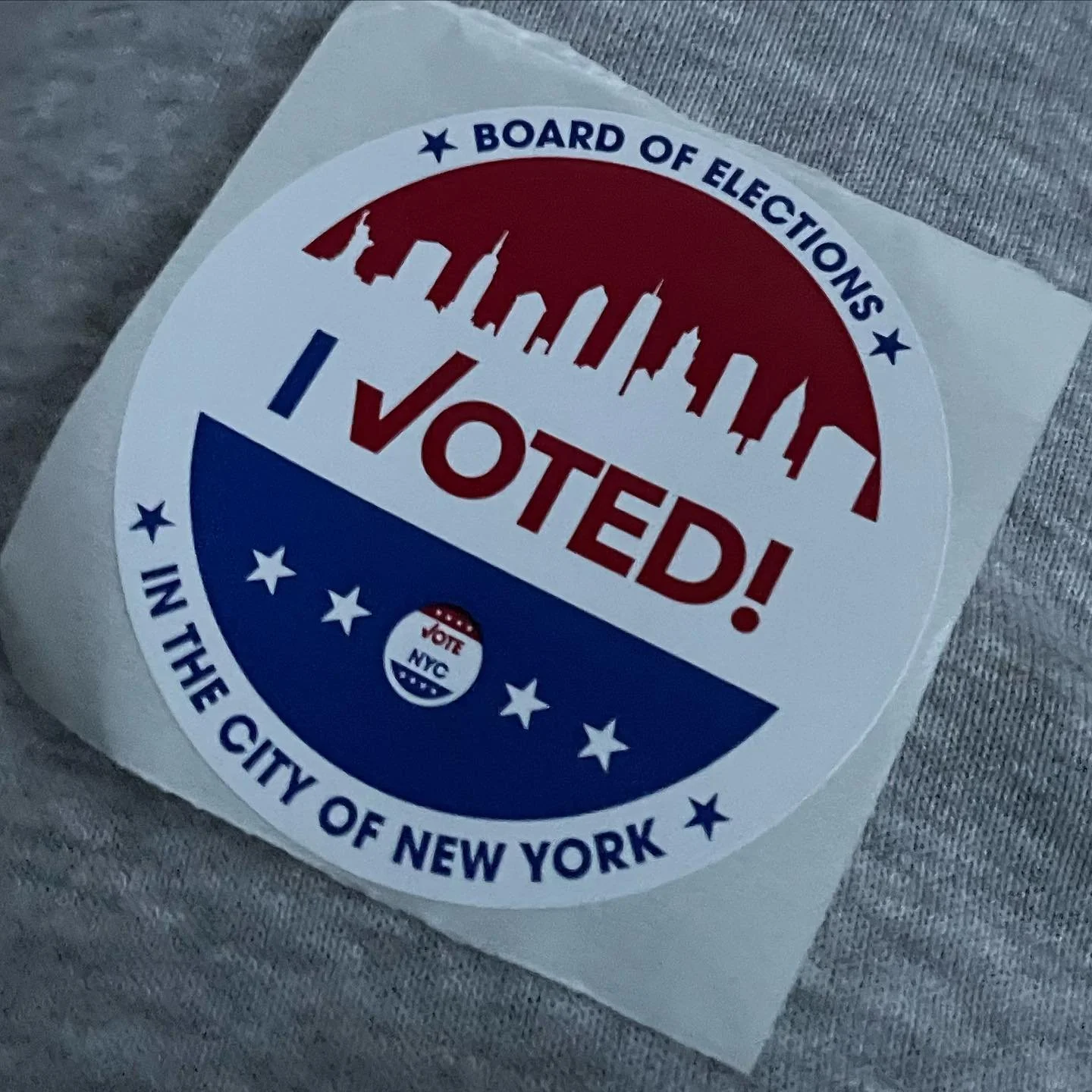 I can finally go home with a sticker &hellip; oh and the first time to vote.

#independent