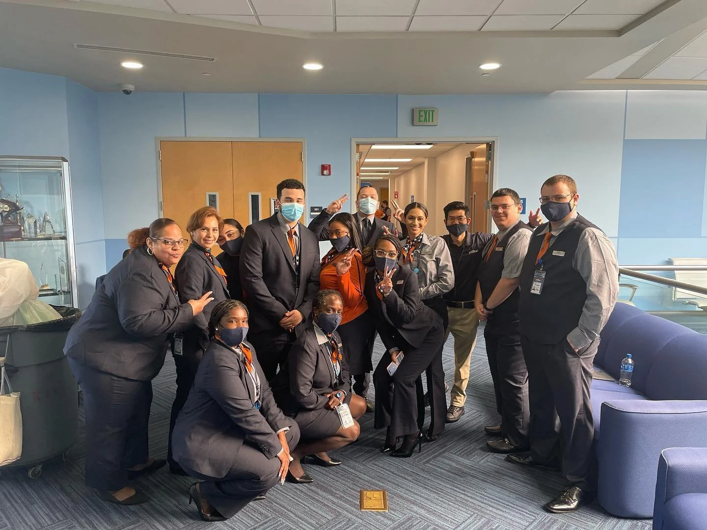 2 weeks and we done &hellip; off to work now. #jetblue #b6crew