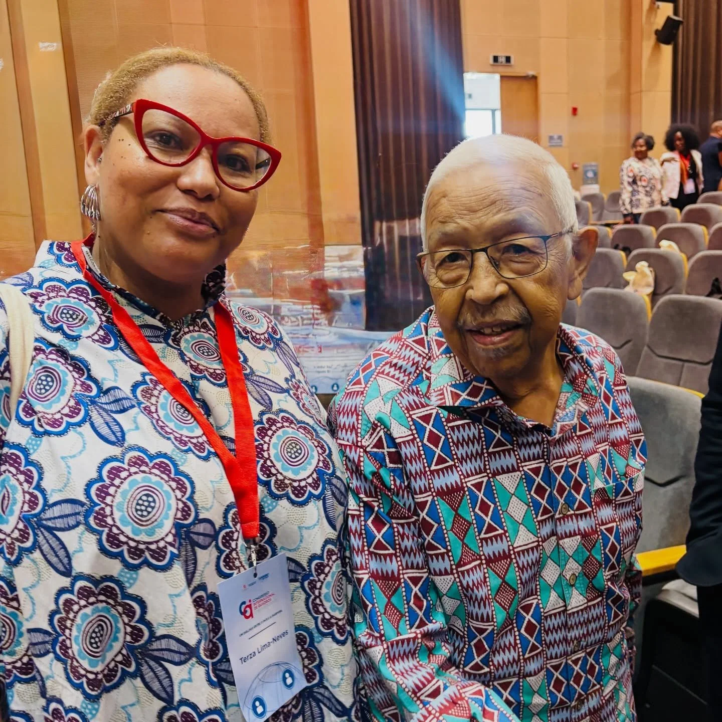 ✨ An unforgettable week in Cabo Verde! 
Last week, the same week our national soccer team made history and qualified for the FIFA World Cup for the first time ever, I joined over 300 delegates from Cabo Verde and the diaspora for a powerful conferenc