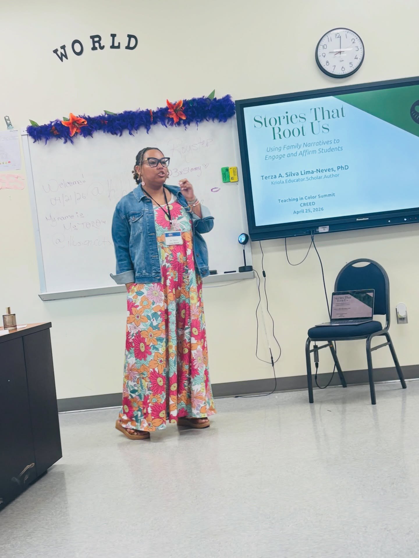 The Teaching in Color Summit organized by @creed_nc 🤯 OMG - I didn&rsquo;t realize how much I needed you! And it was held at the historic West Charlotte High School! Vibing with fellow educators who are just as passionate about learning and having a