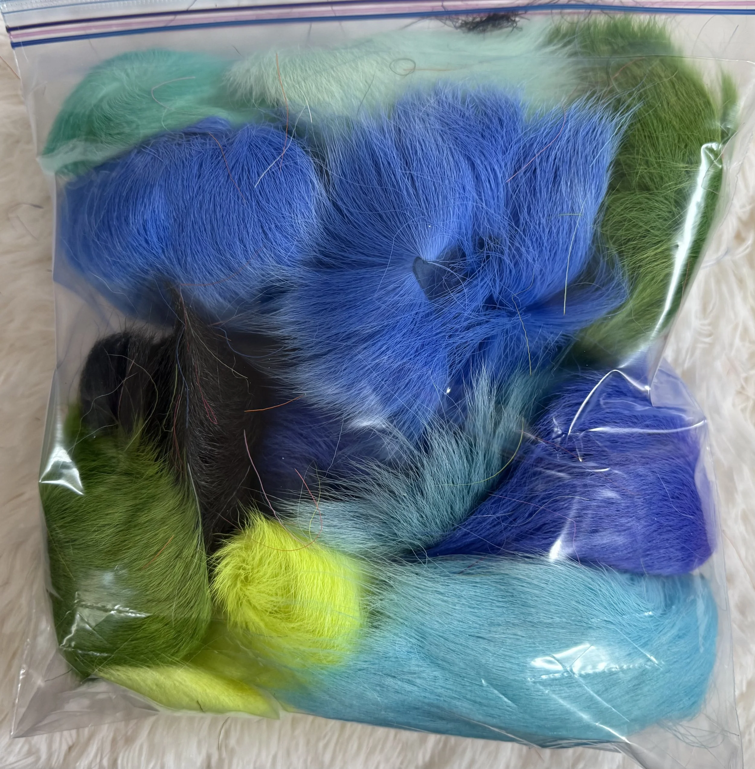 Blues & Greens Large Bag
