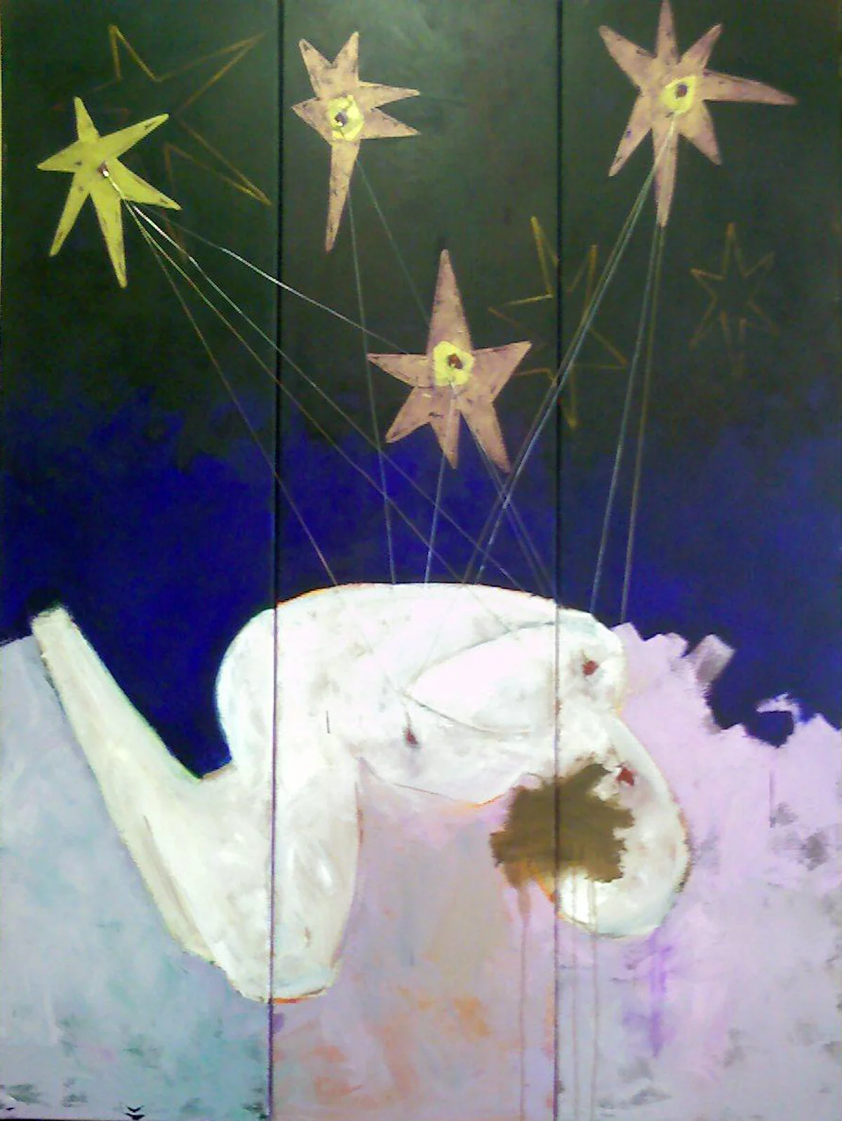 Leopold - Synesthesia Tripdych, Acrylic and Mixed Media on Canvas 54x72 in.jpg