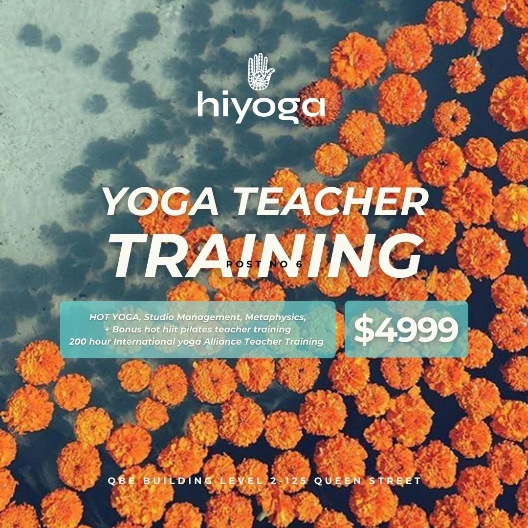 π§‍βοΈ Ready to turn your passion into a profession? Our Teacher Training is up for next year and includes a 200-hour Hot Yoga certification plus Hot HIIT Pilates training. (flexible payment plans available) – take the leap to deepen your pr