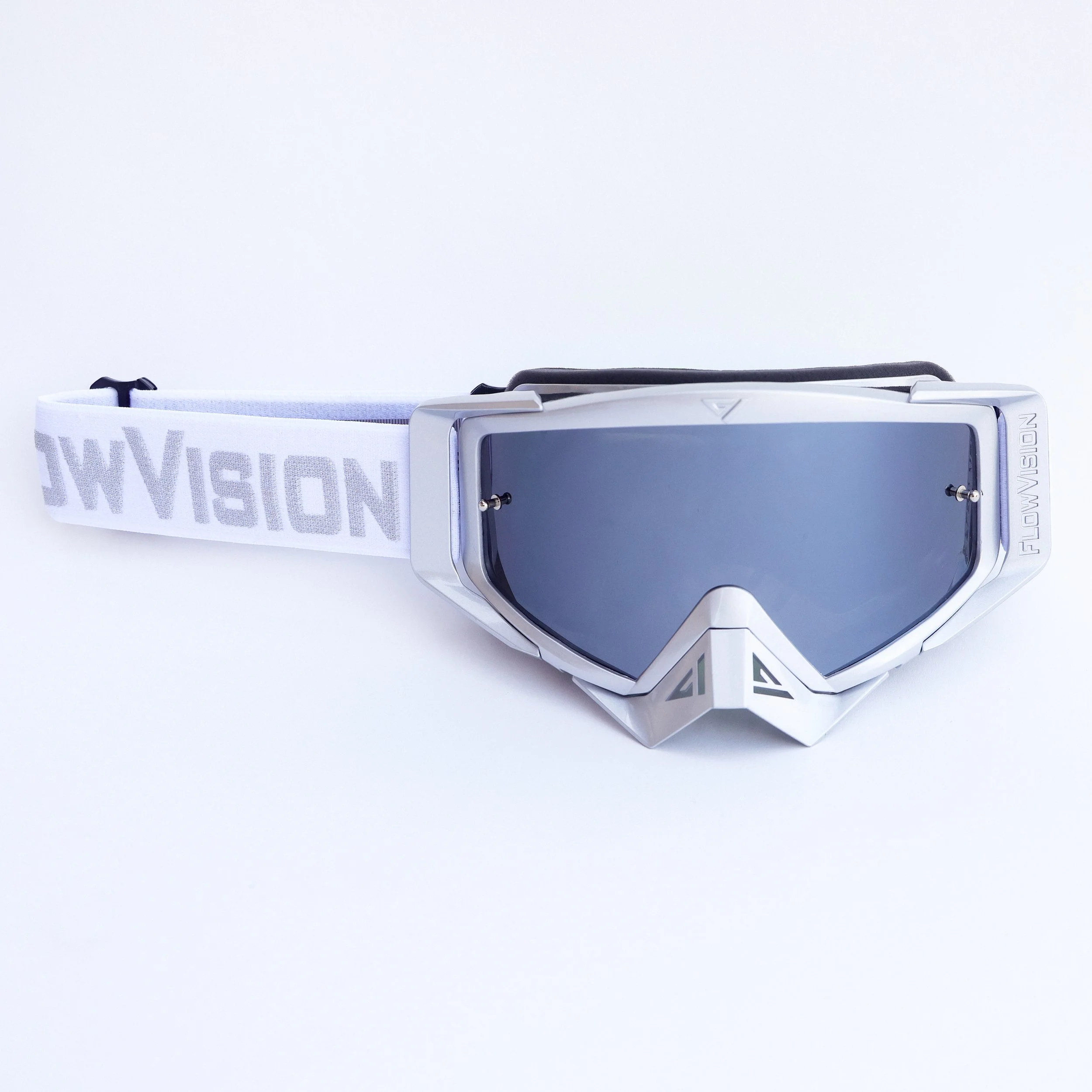 FlowVision™ Rythem™ Motocross Goggle: Platinum