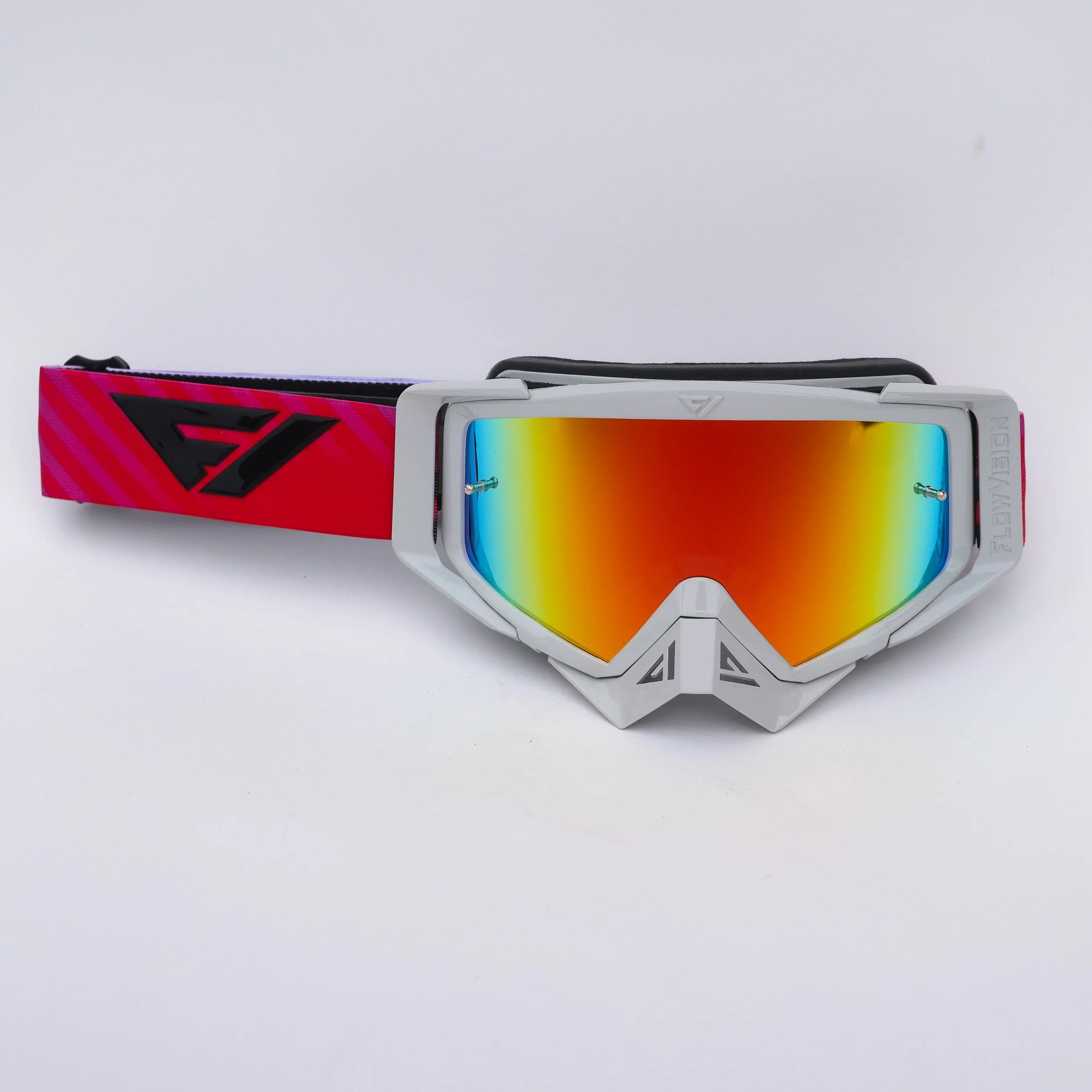 FlowVision™ Rythem™ Motocross Goggle: Plaid