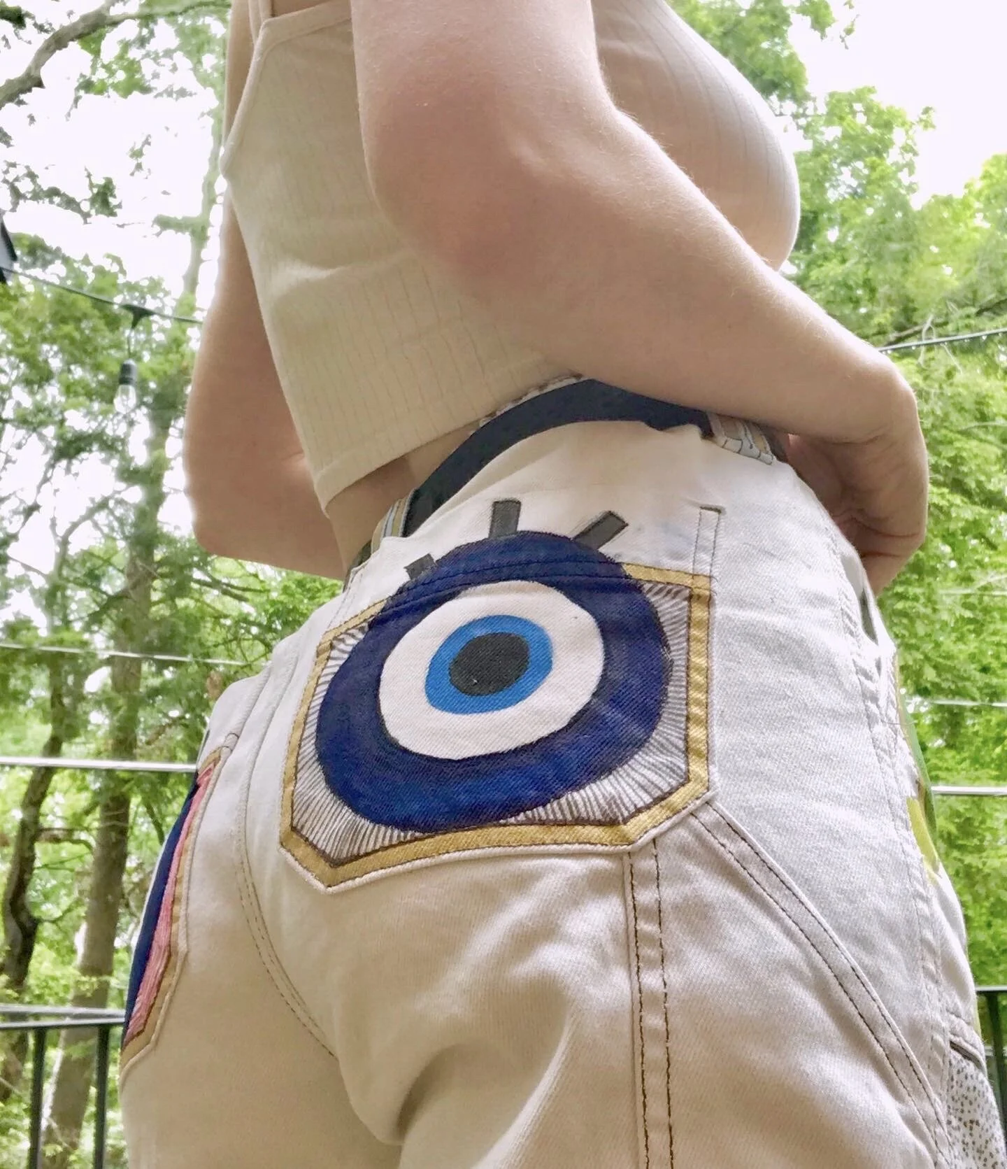 White Utility Pants (Image 2/4)