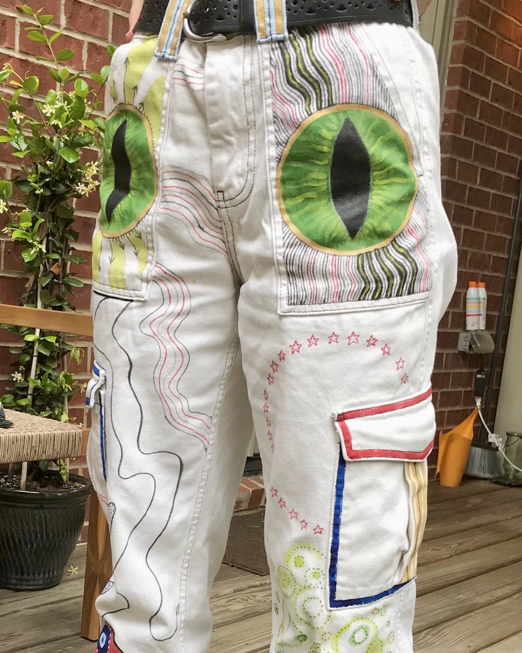 White Utility Pants (Image 4/4)