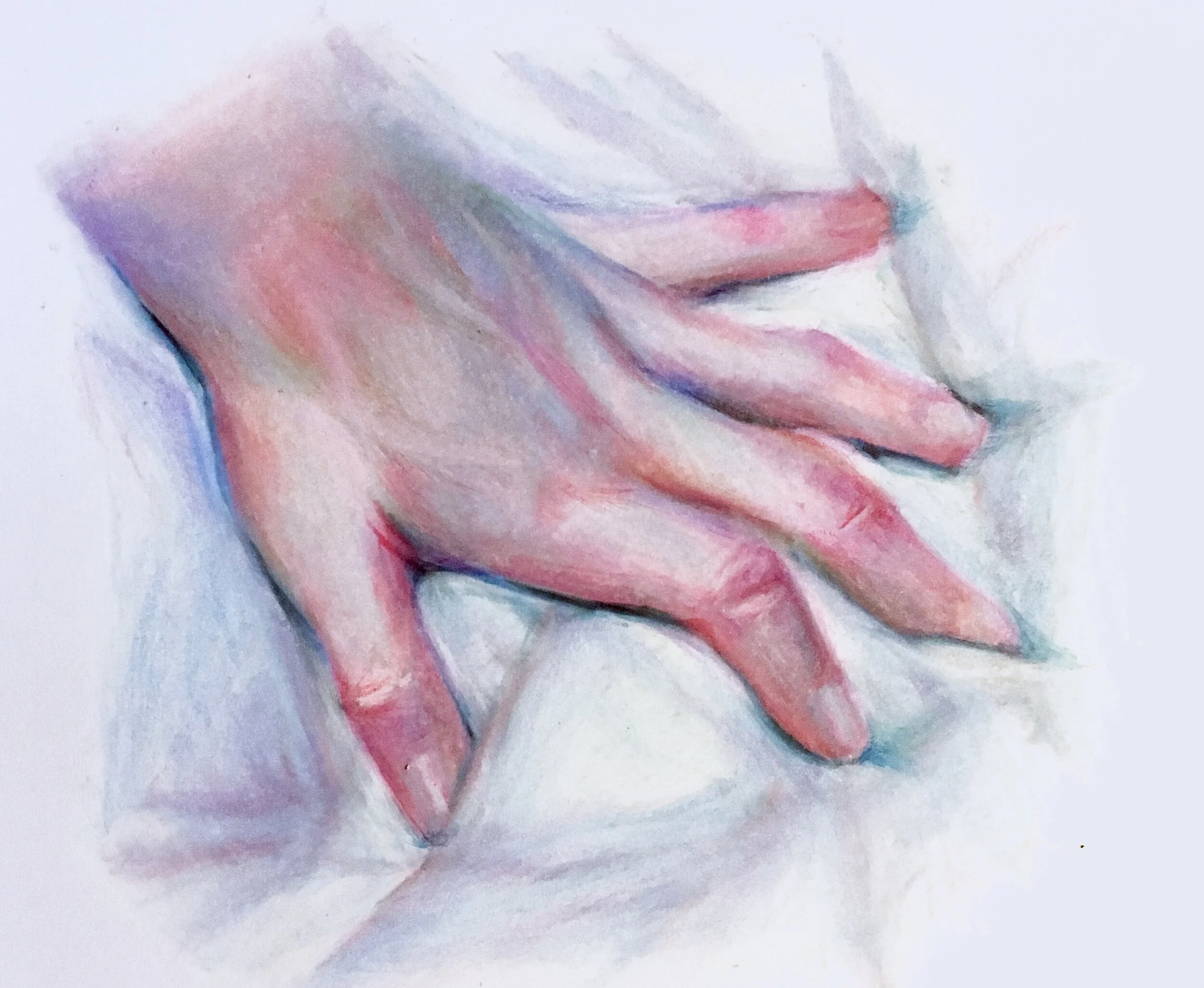  Colored pencil on paper  2018 