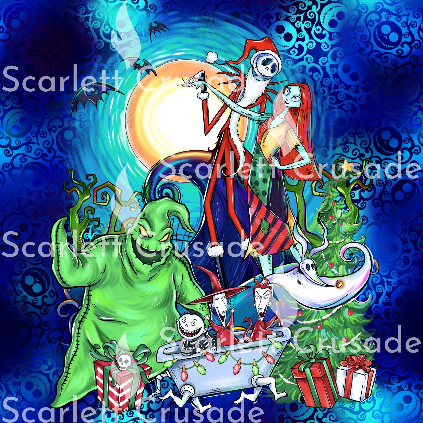Christmas Nightmares Panels