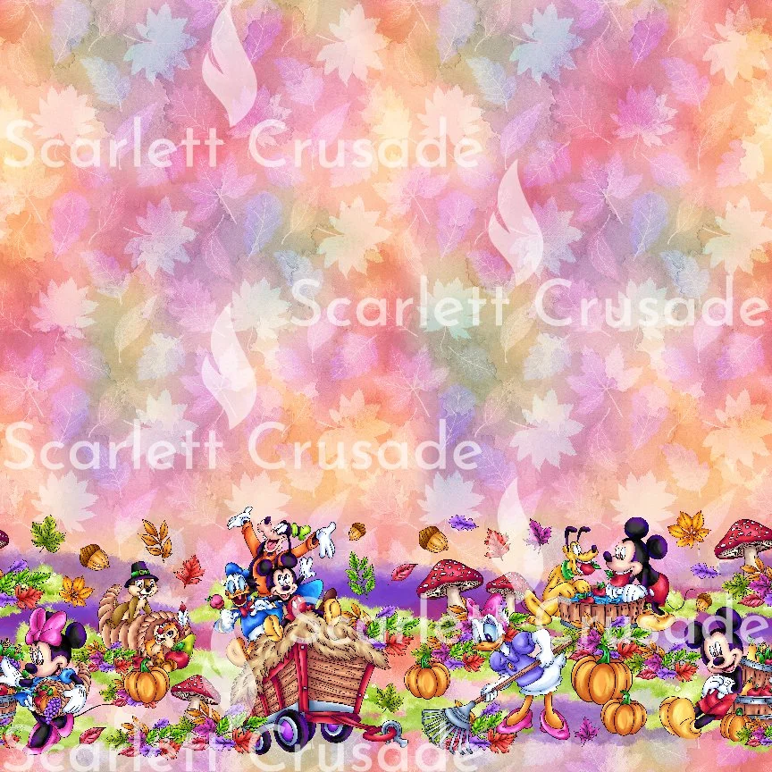 Fall Mouse Border