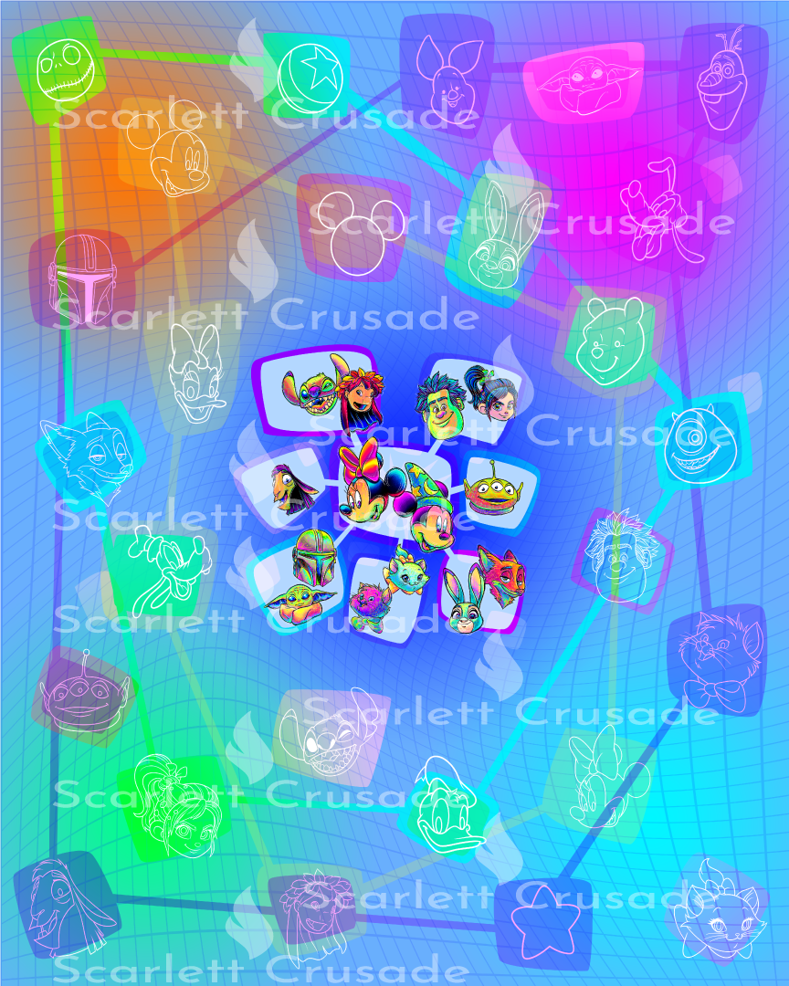 Neon Faces- Child Rapport Panel