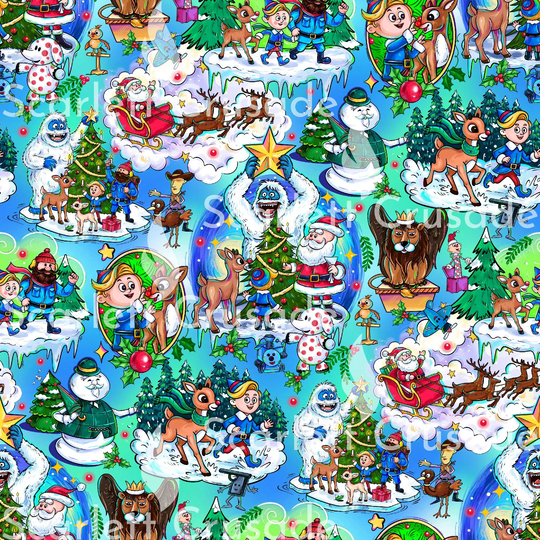 Reindeer And Toys
