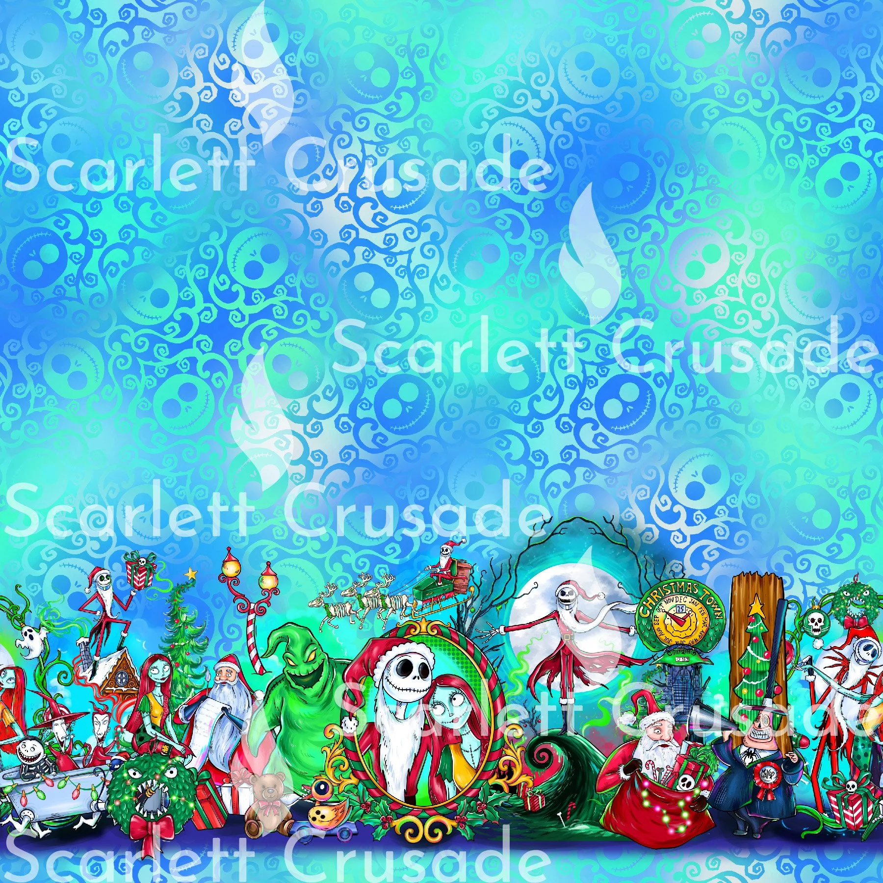 Christmas Nightmares Border