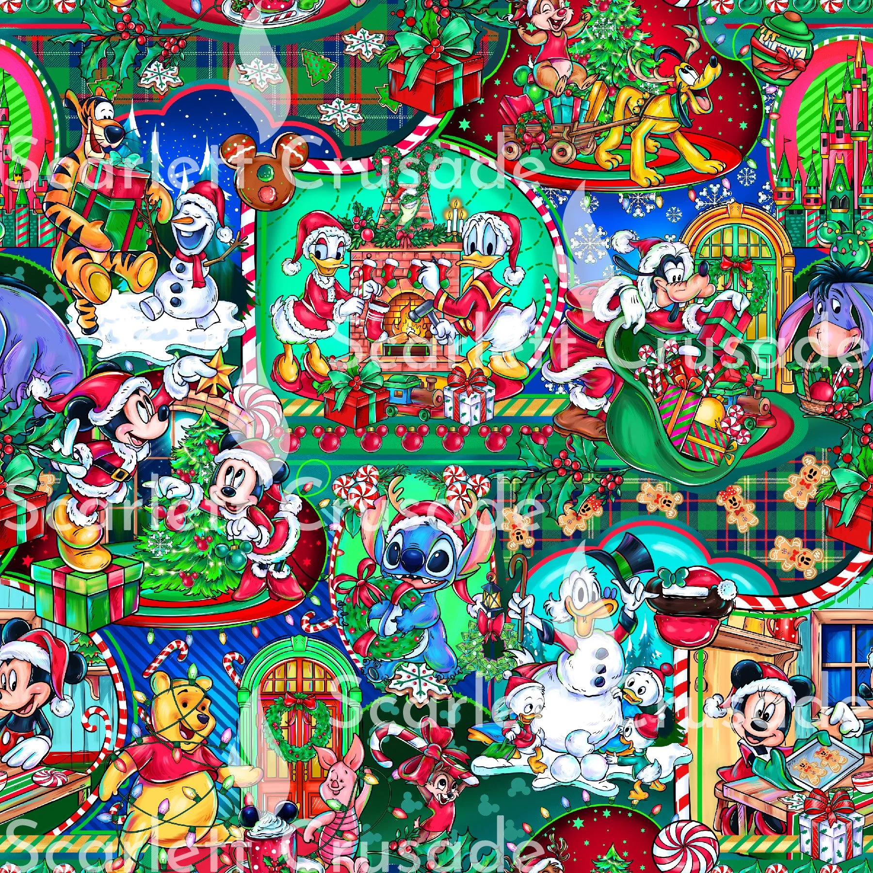Mouse and Friends Christmas Set 2