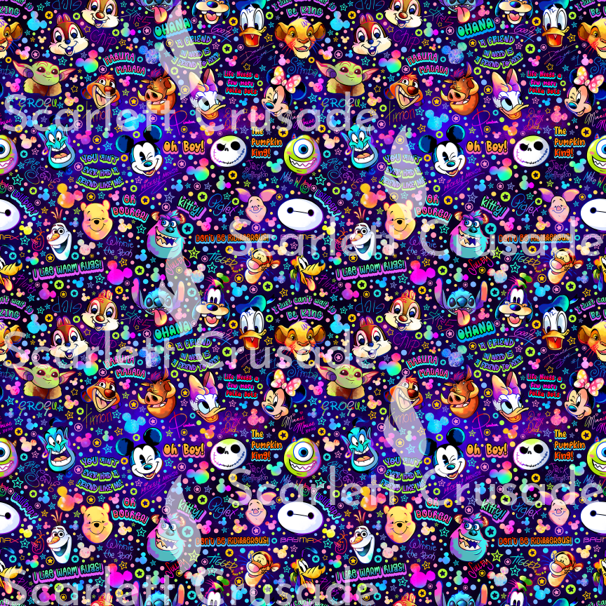 Character Faces Words