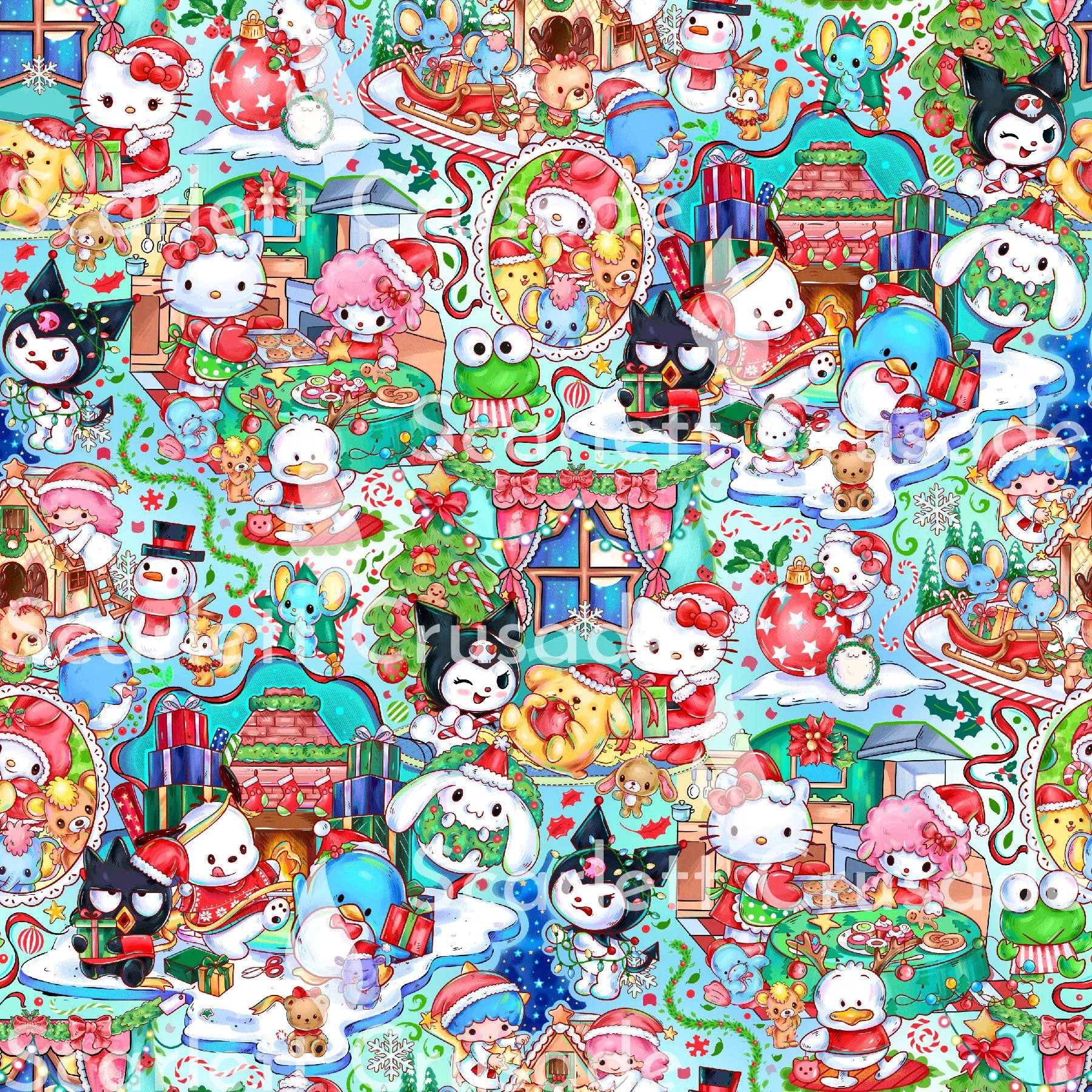 Sanrio Christmas Set 1