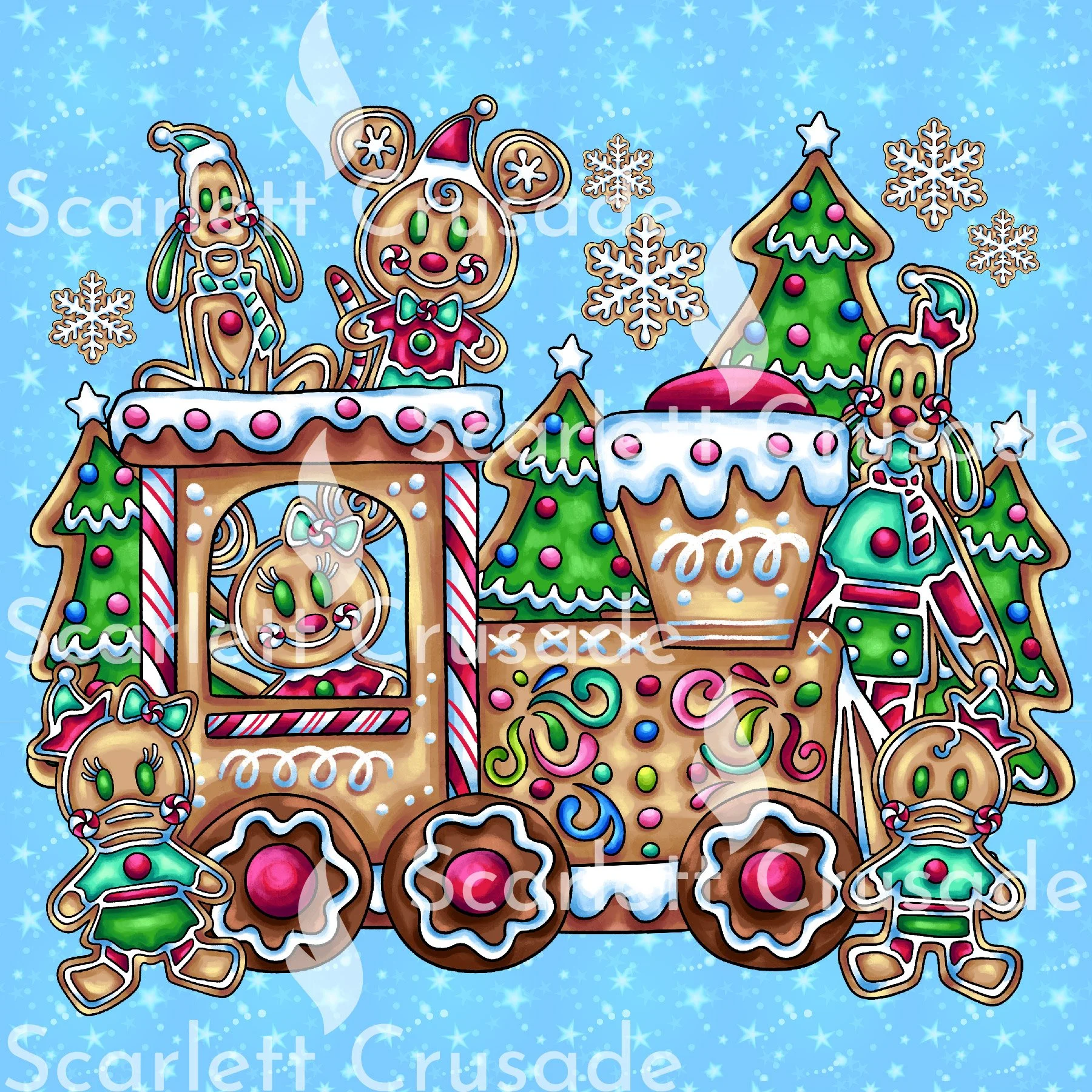 Gingerbread Fun Panels