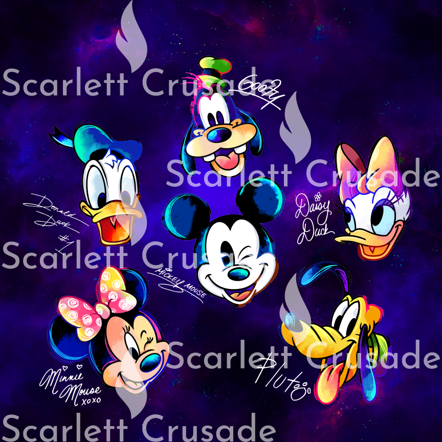 Character Faces Panels Set 4