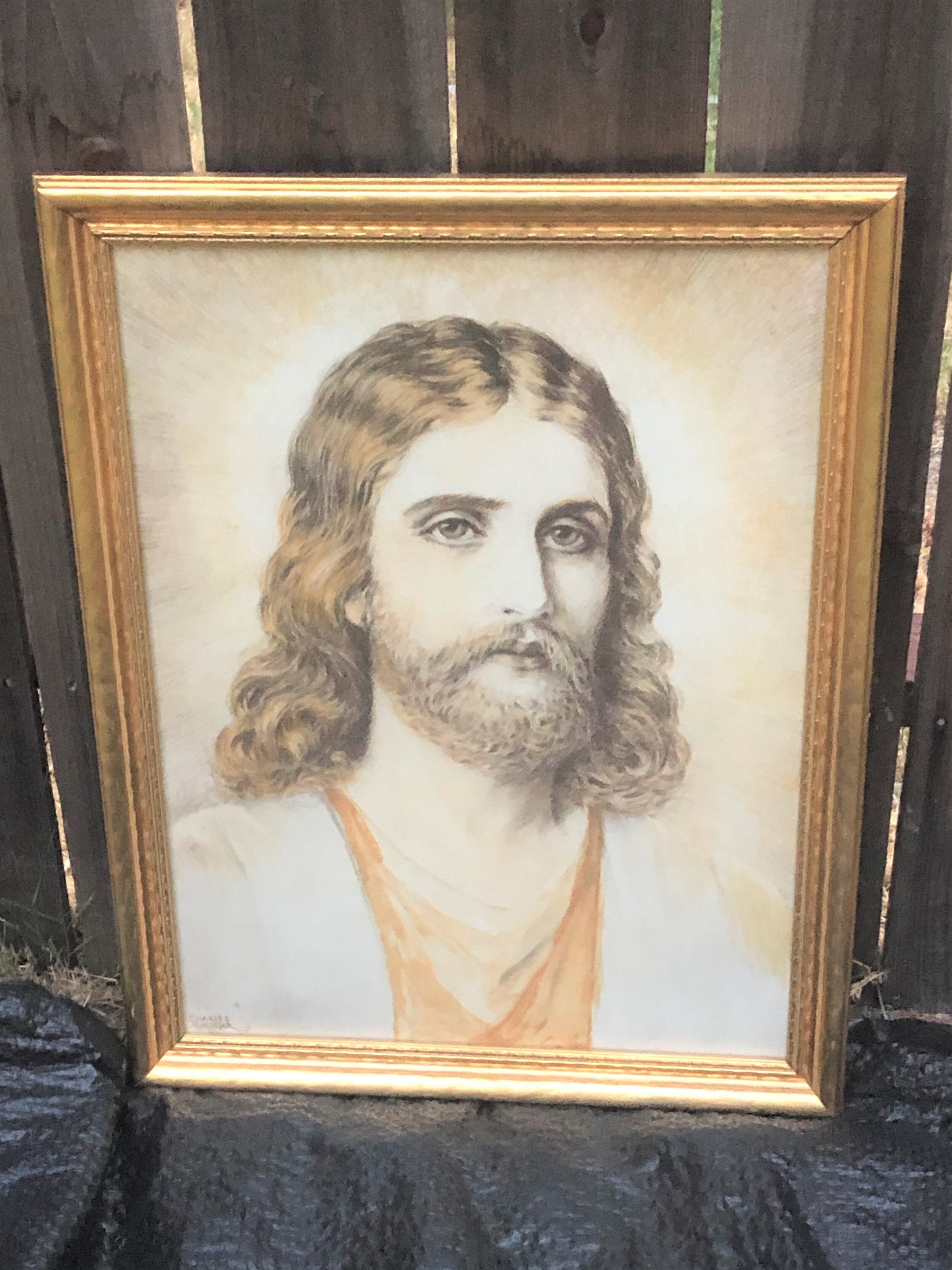 Vintage Etching of Christ by Charles Sindelar ( 1875-1947)- Sold ...