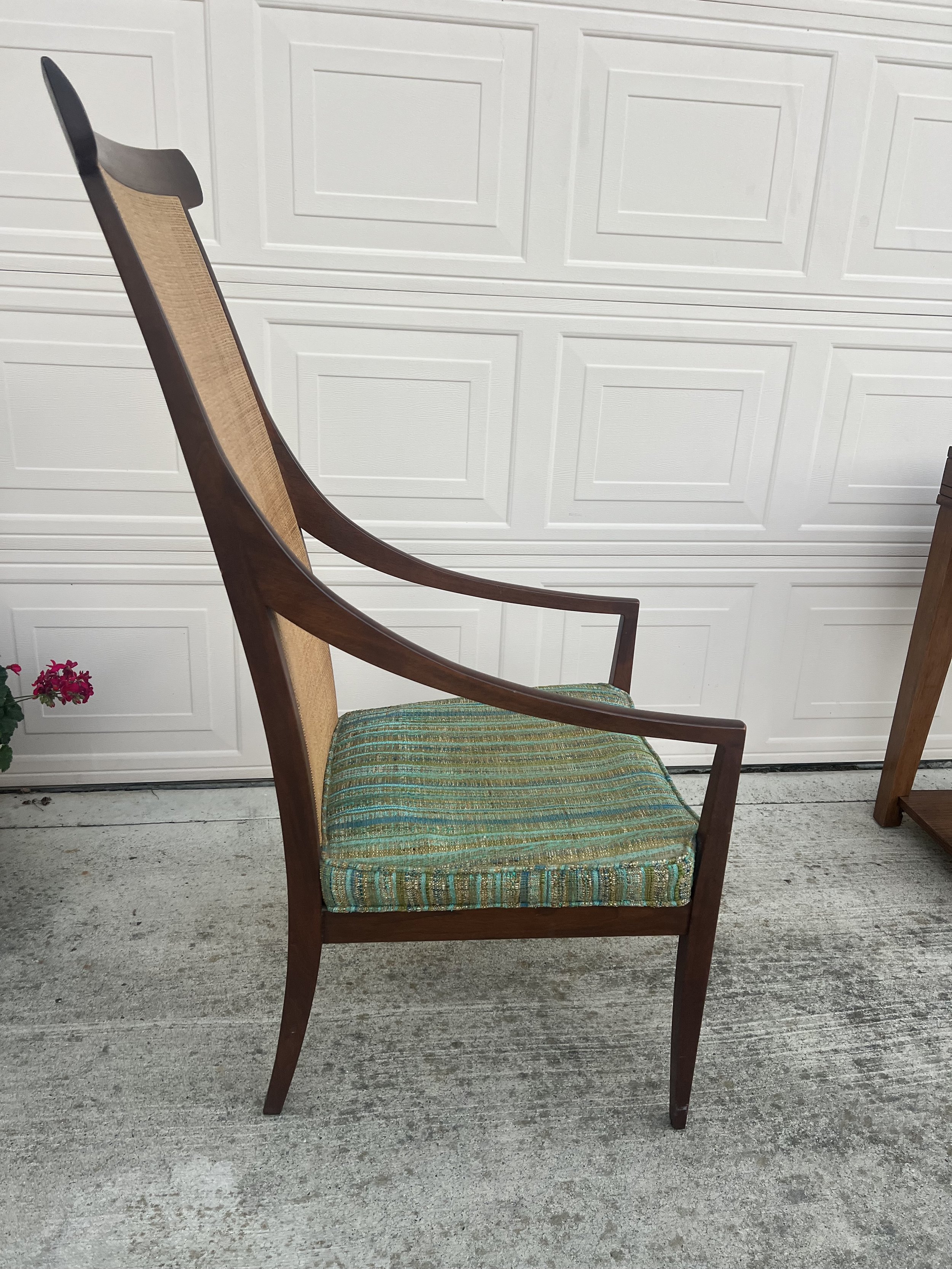 Mid Century Rattan Chair3.jpeg