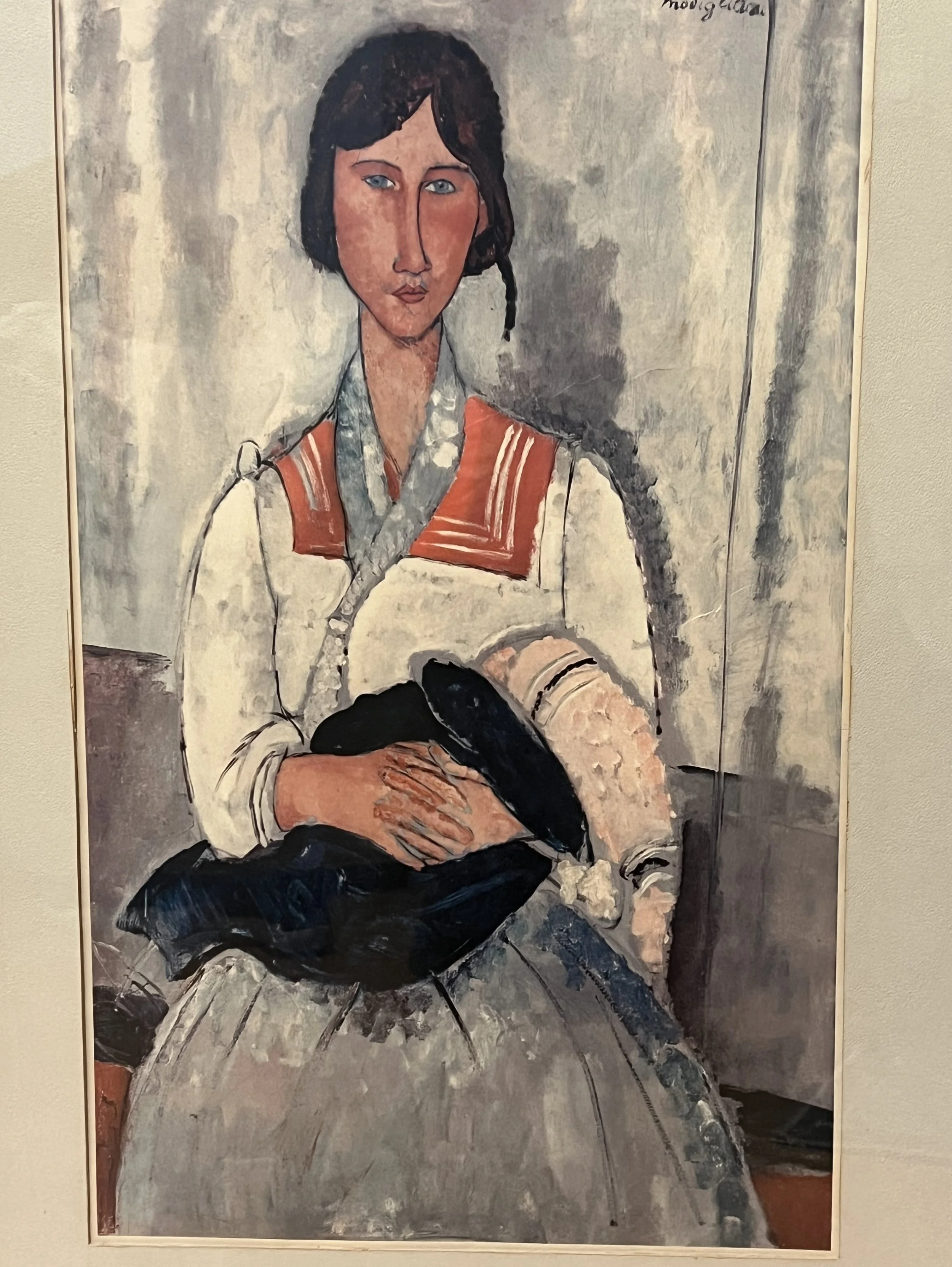 Gypsi Woman and Baby Litho2.jpeg