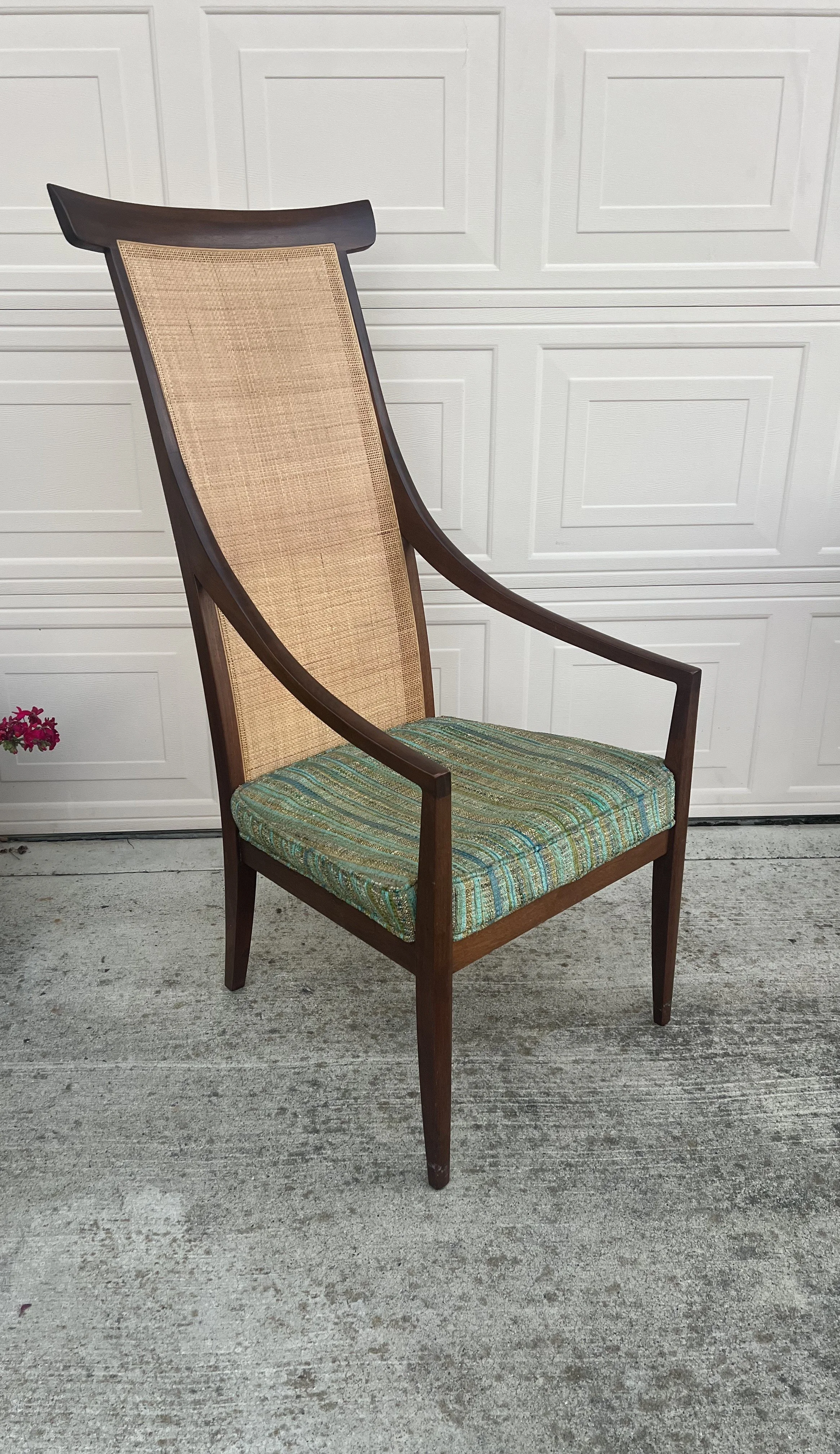 Mid Century Rattan Chair4.jpeg