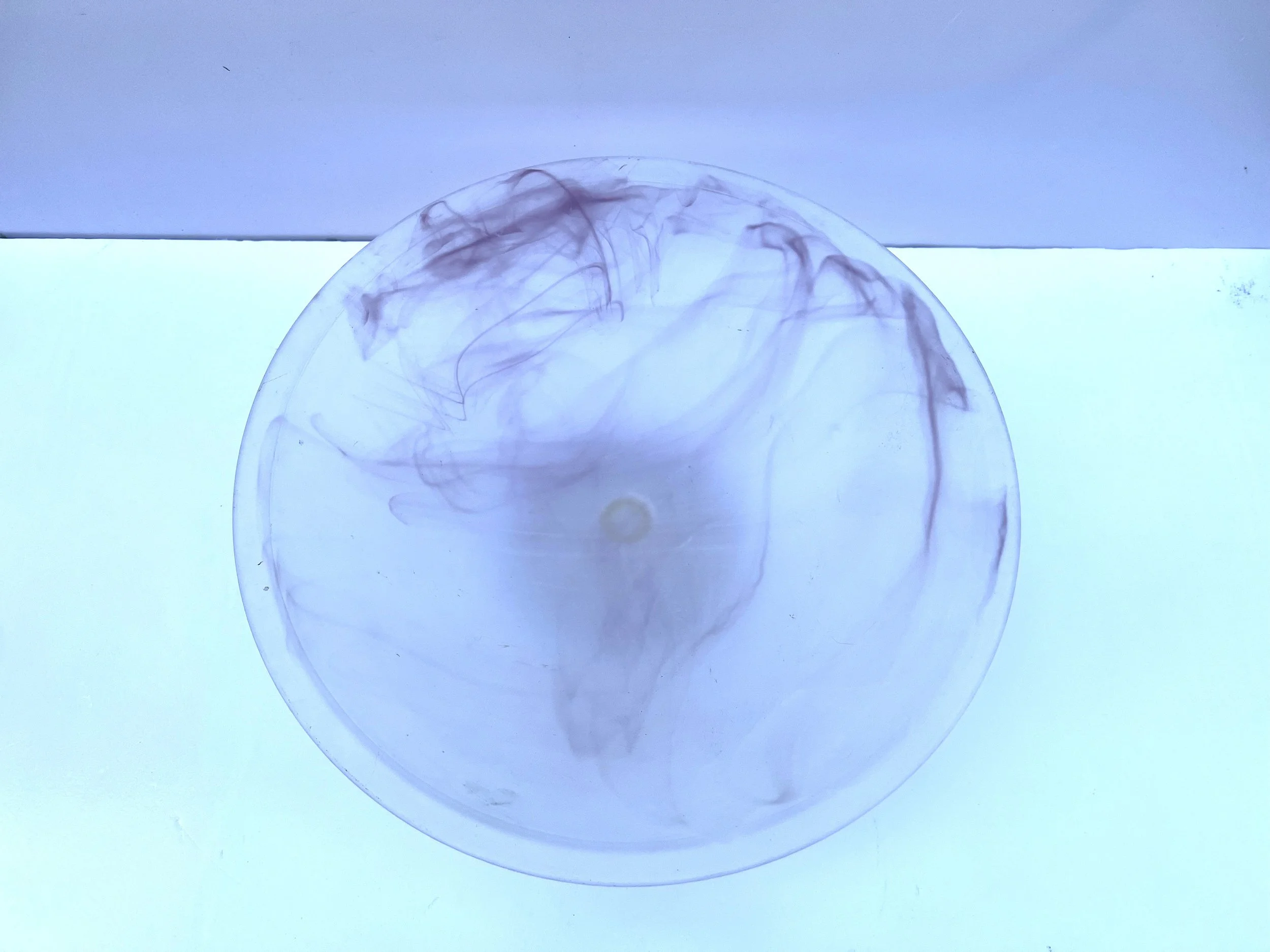 Large Frosted Light Pink Hand Blown Glass Bowl Turkey4.jpeg