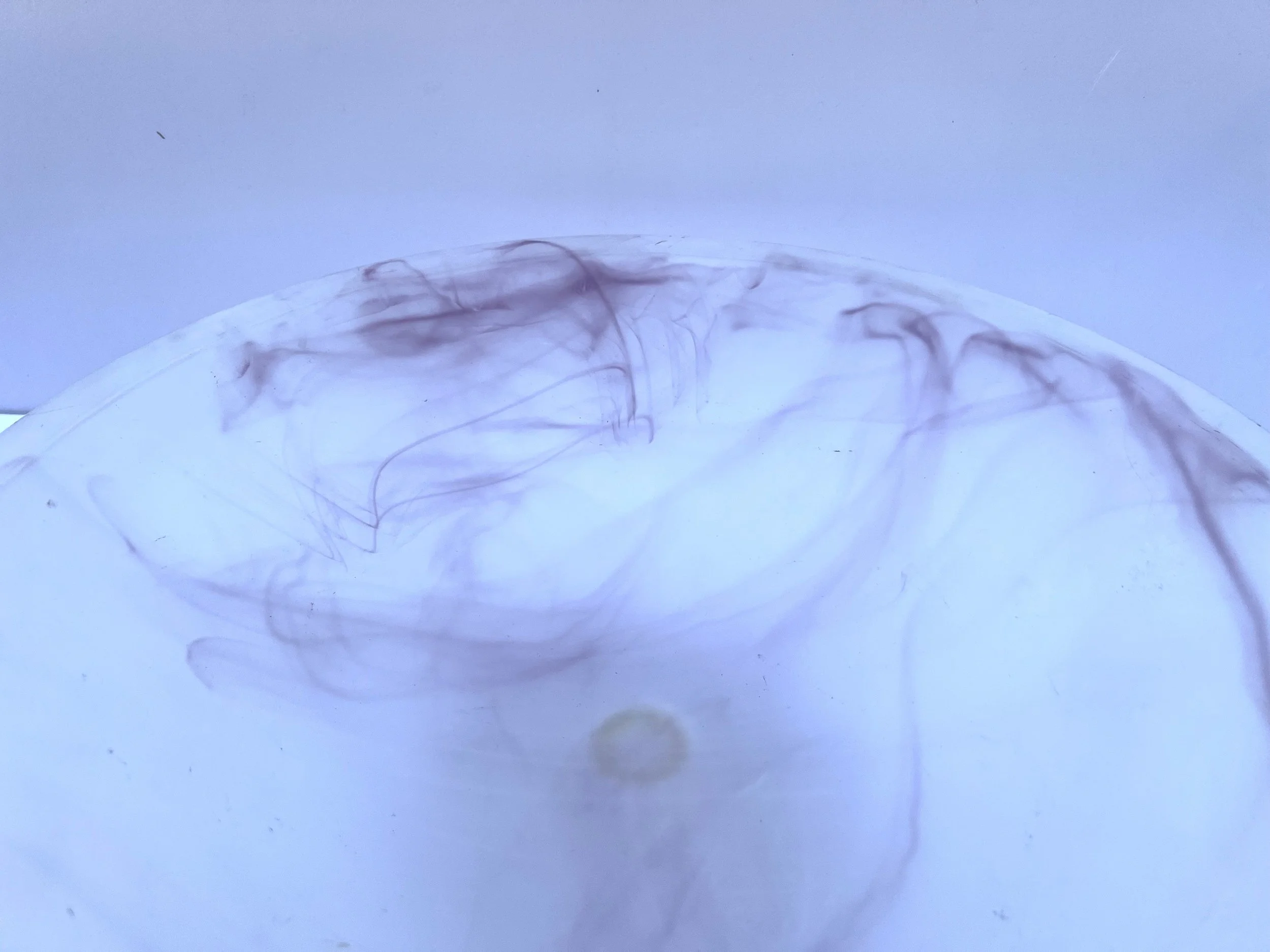 Large Frosted Light Pink Hand Blown Glass Bowl Turkey3.jpeg
