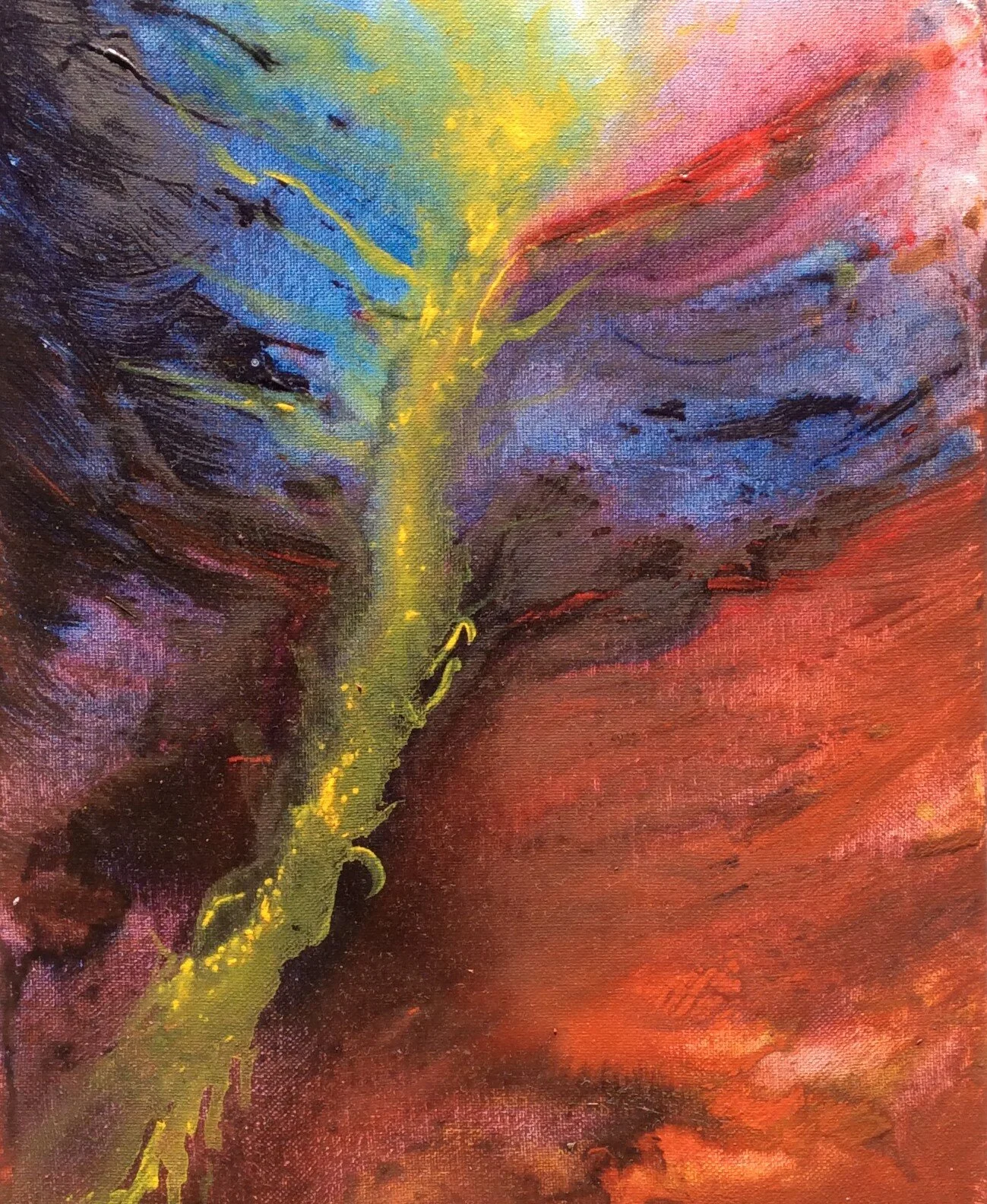 SOLD | Valley | 2020, Acrylics on canvas