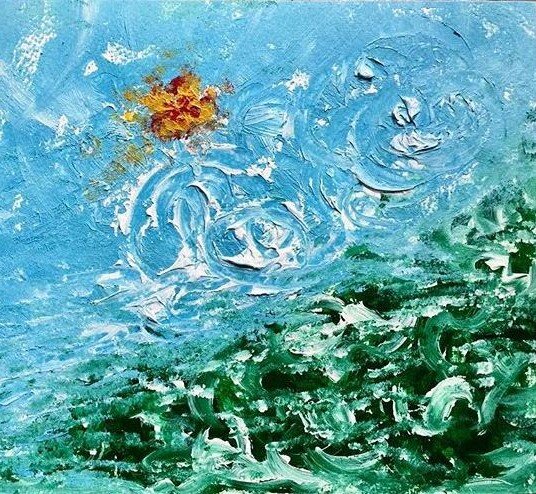 Miracle | 2019, Acrylics on canvas