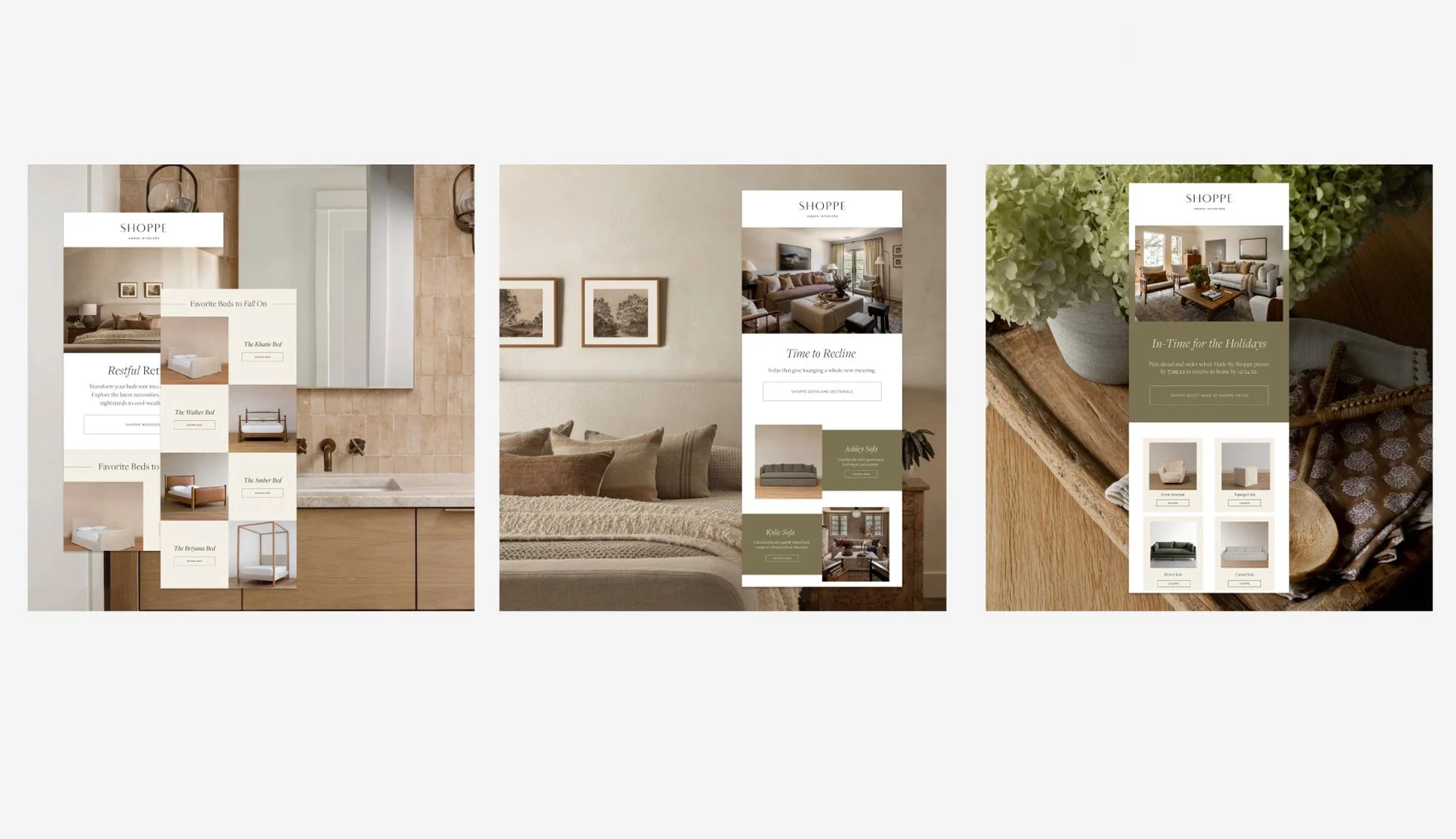  Designed emails using provided assets, as well as utilizing email campaign strategy for deployments. Through design and strategy, Shoppe’s email marketing is some of the most competitive within their industry, accounting for over 50% of their owned 