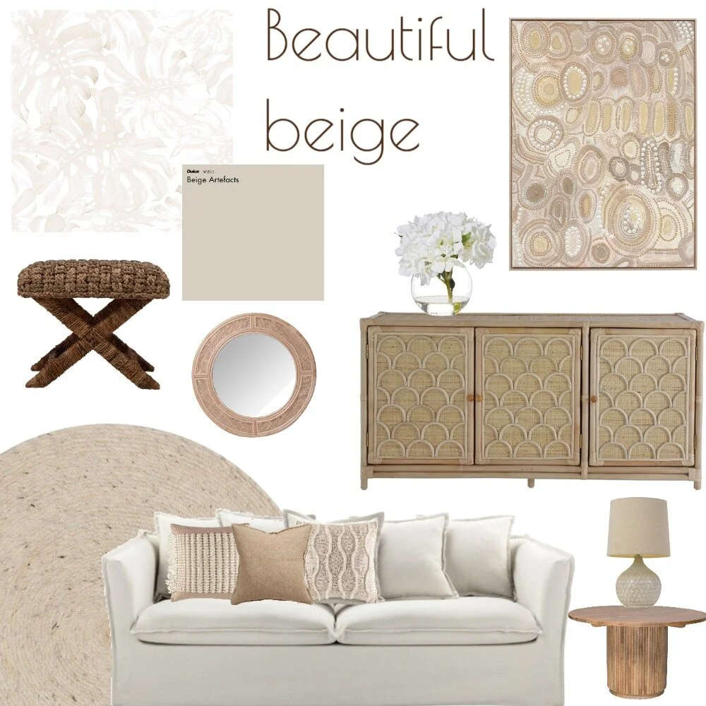 beige interior decor