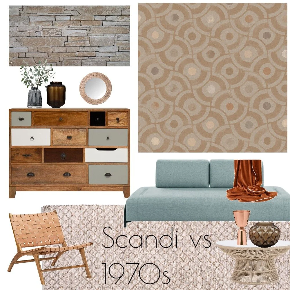 Scandi 1970s decor