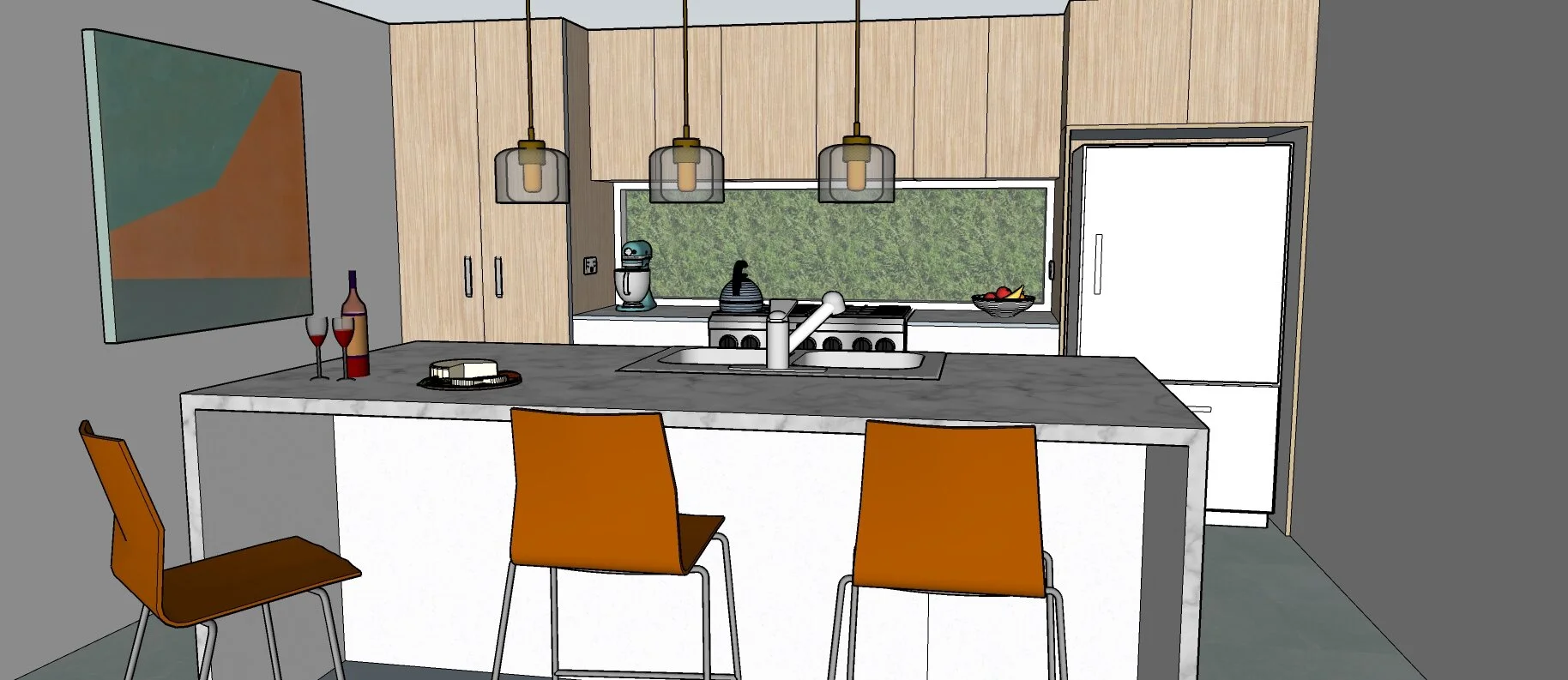 kitchen 3d model developers build